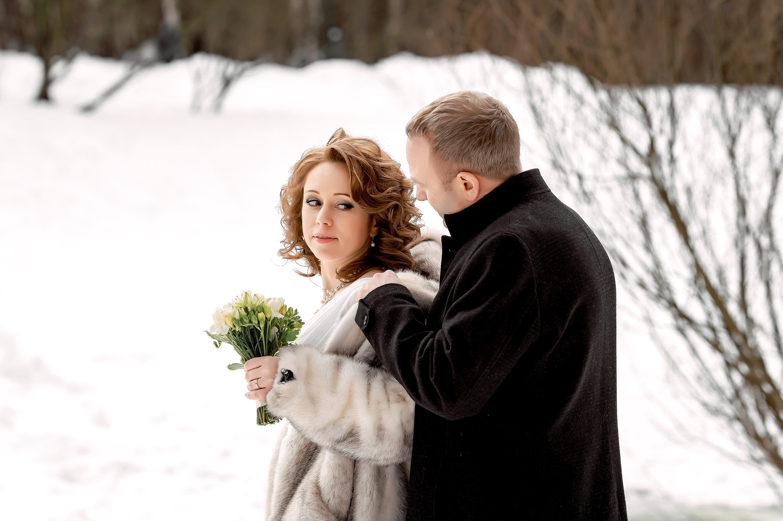 Ольга и Андрей, Москва. Свадебный и семейный фотограф Виктория Носачёва. Щелково, Москва и МО