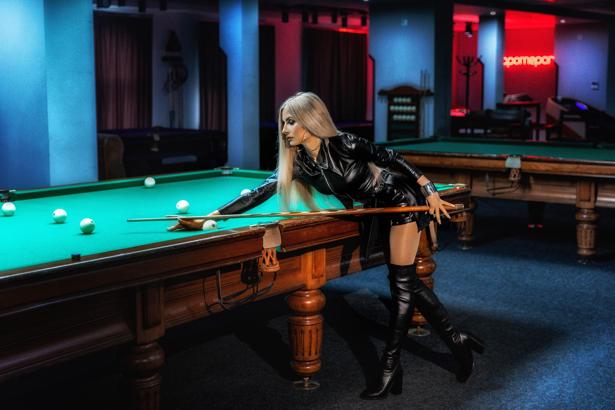 KRISTINA Photo shoot at the billiard club…. Свадебный фотограф в Евпатории и в Крыму, Love story, женский портрет
