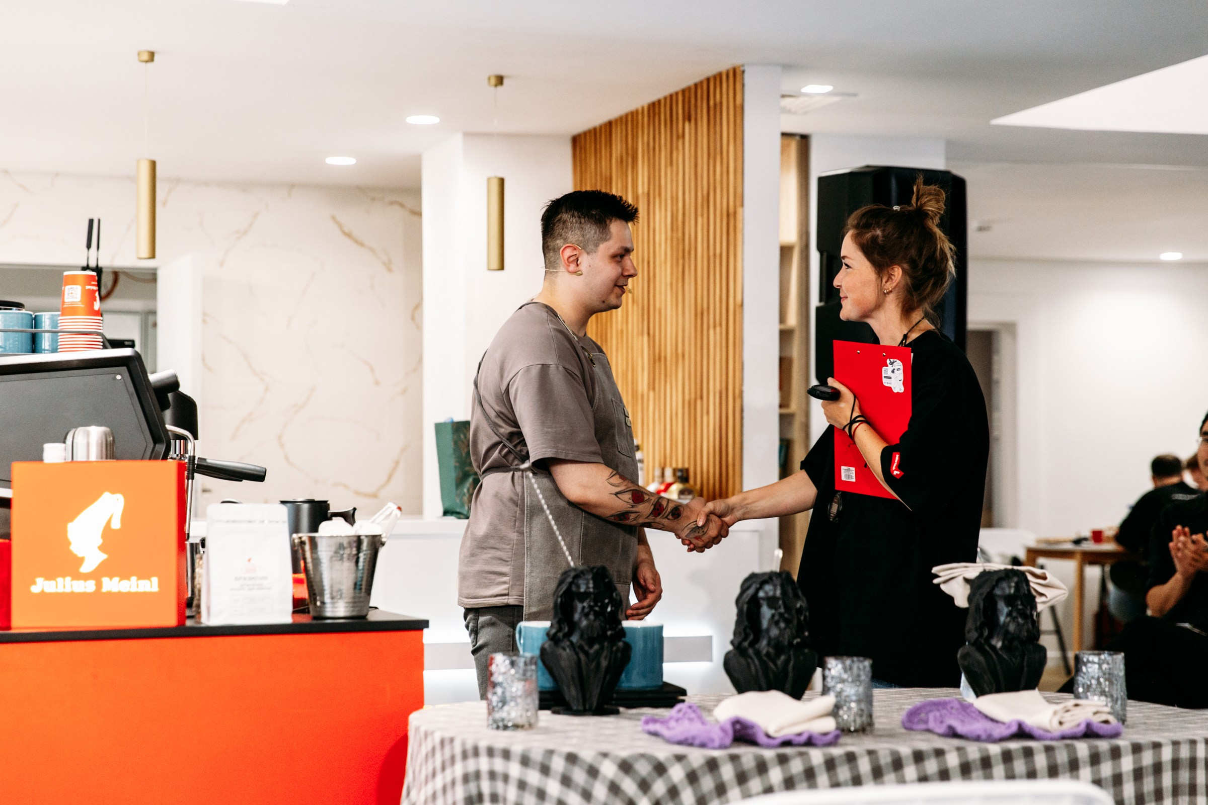 Чемпионат для бариста от Julius Meinl 2025. Фотограф в Иркутске Евгения Айвазова