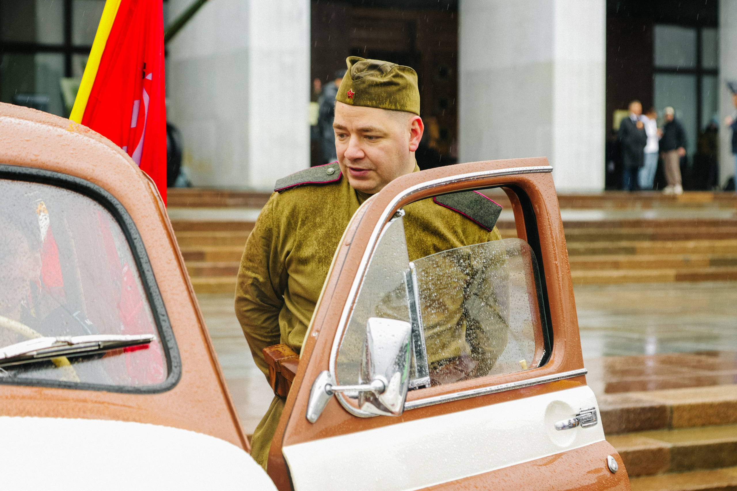 Автопробег ретромашин. Фотограф и видеограф в Москве Ирина Фомочкина