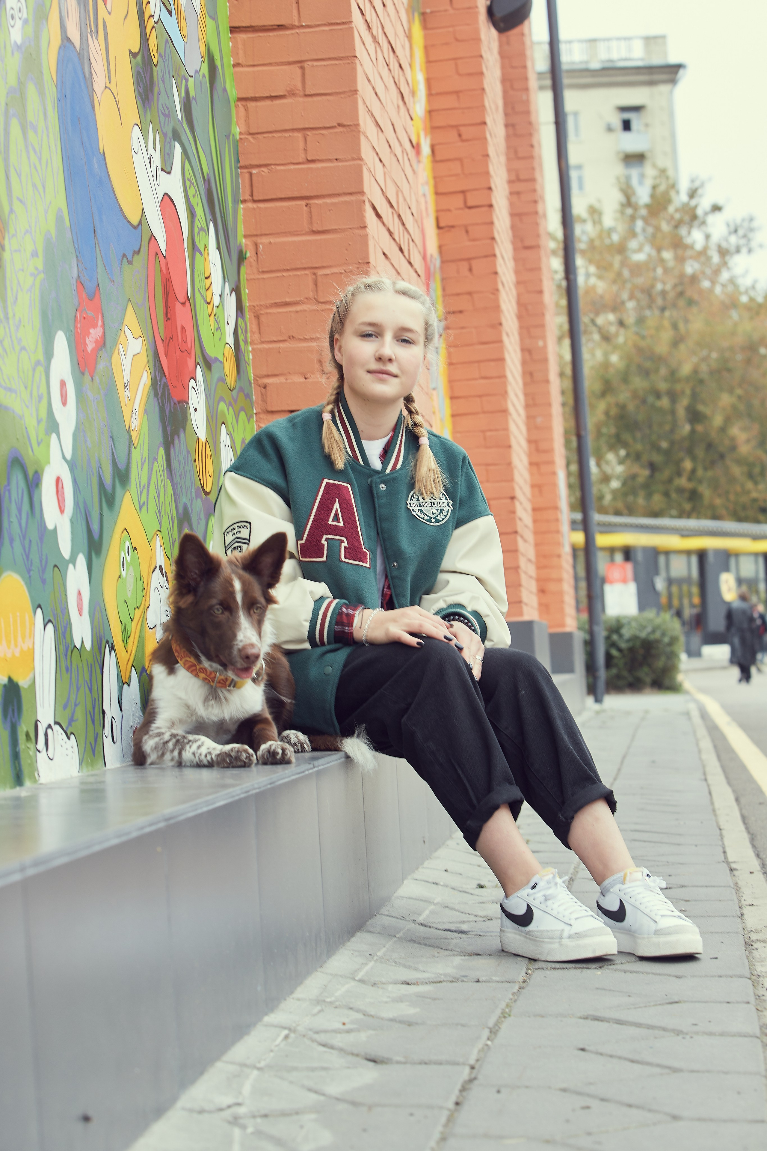 Портретная фотосессия Софы и питомцев. Екатерина Осипова — профессиональный фотограф в Москве