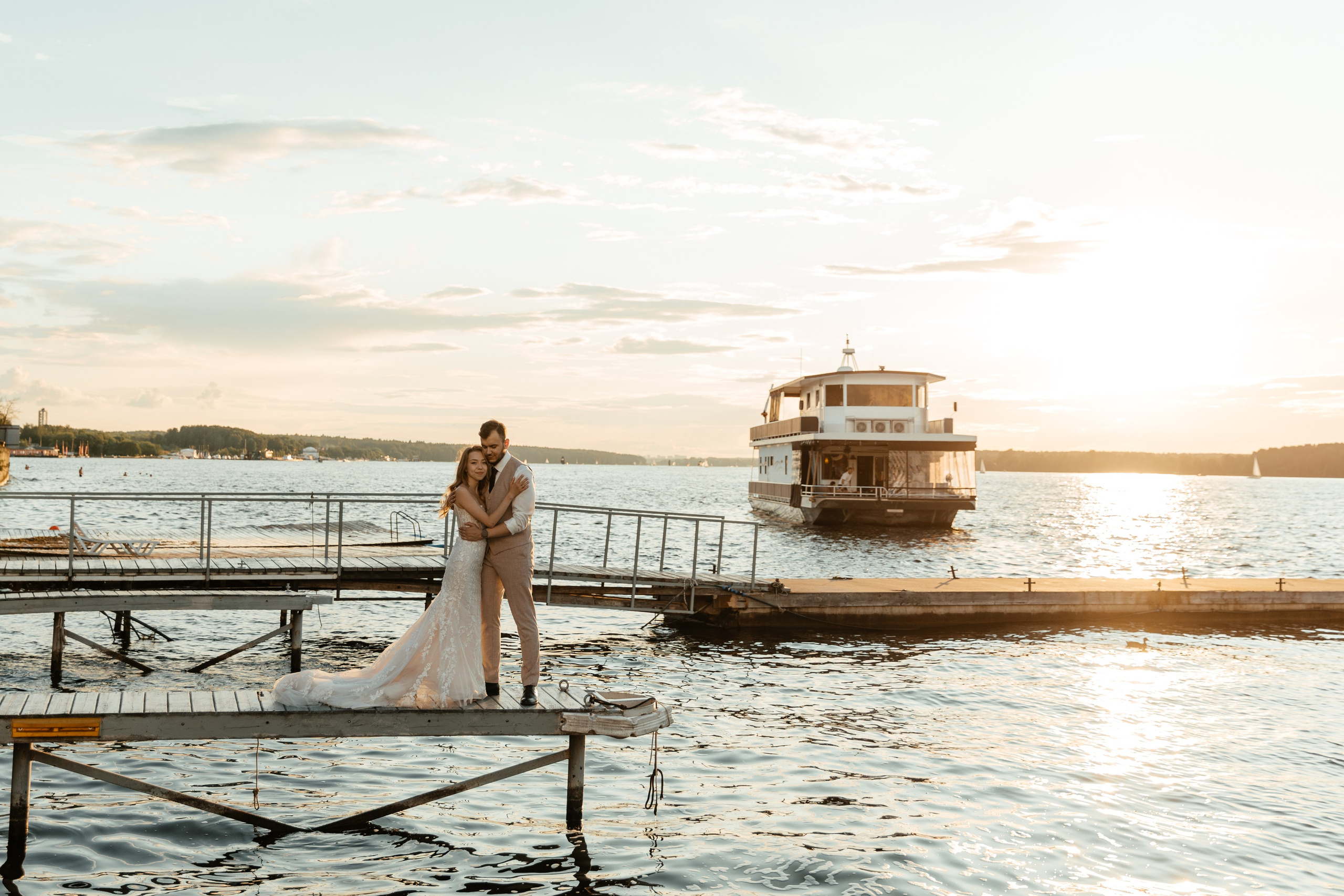 Мария и Александр | Radisson | Rodina Yaht Club. Свадебный фотограф Ангелина Зотова | Обнинск, Москва, Калуга