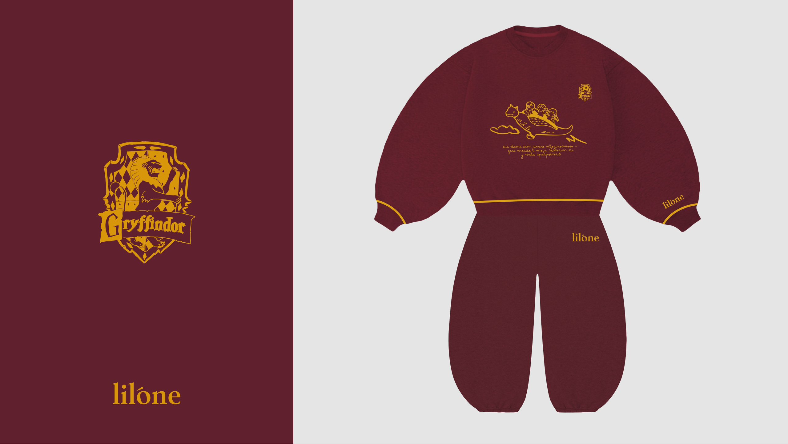 Костюм в стиле факультета Гриффиндор / Гарри Поттер