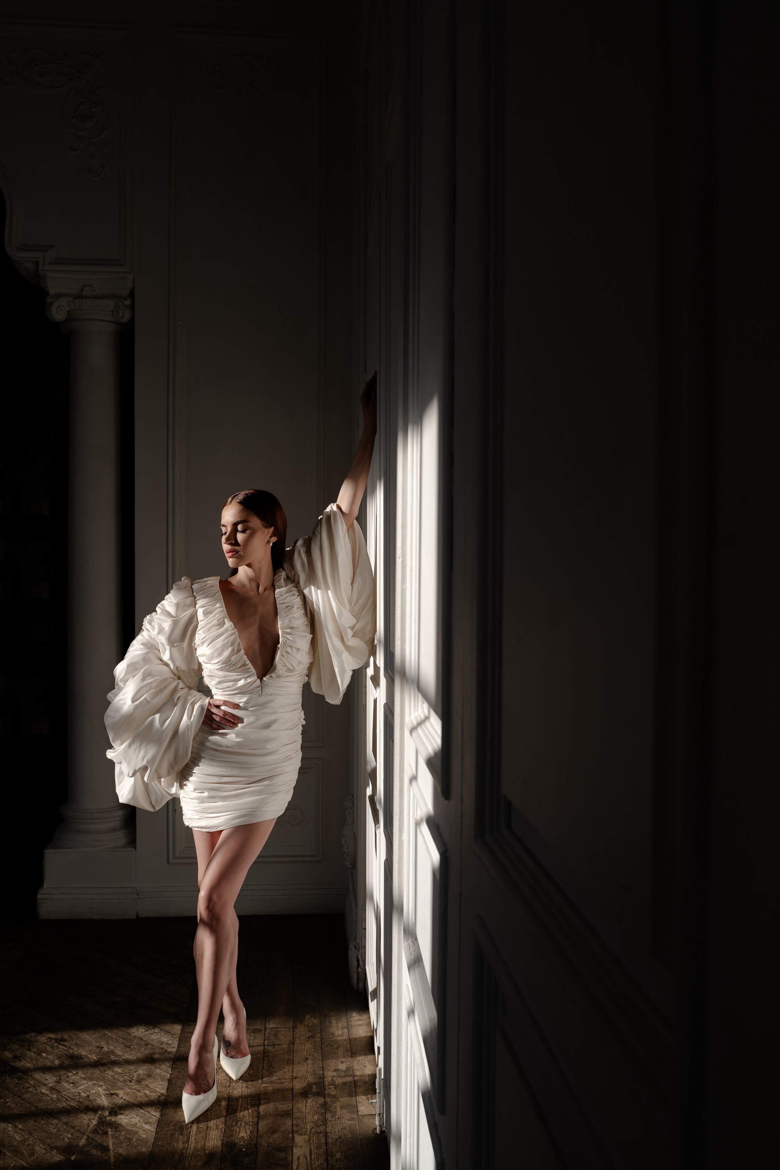 Белый лебедь. Портретный фотограф в Москве