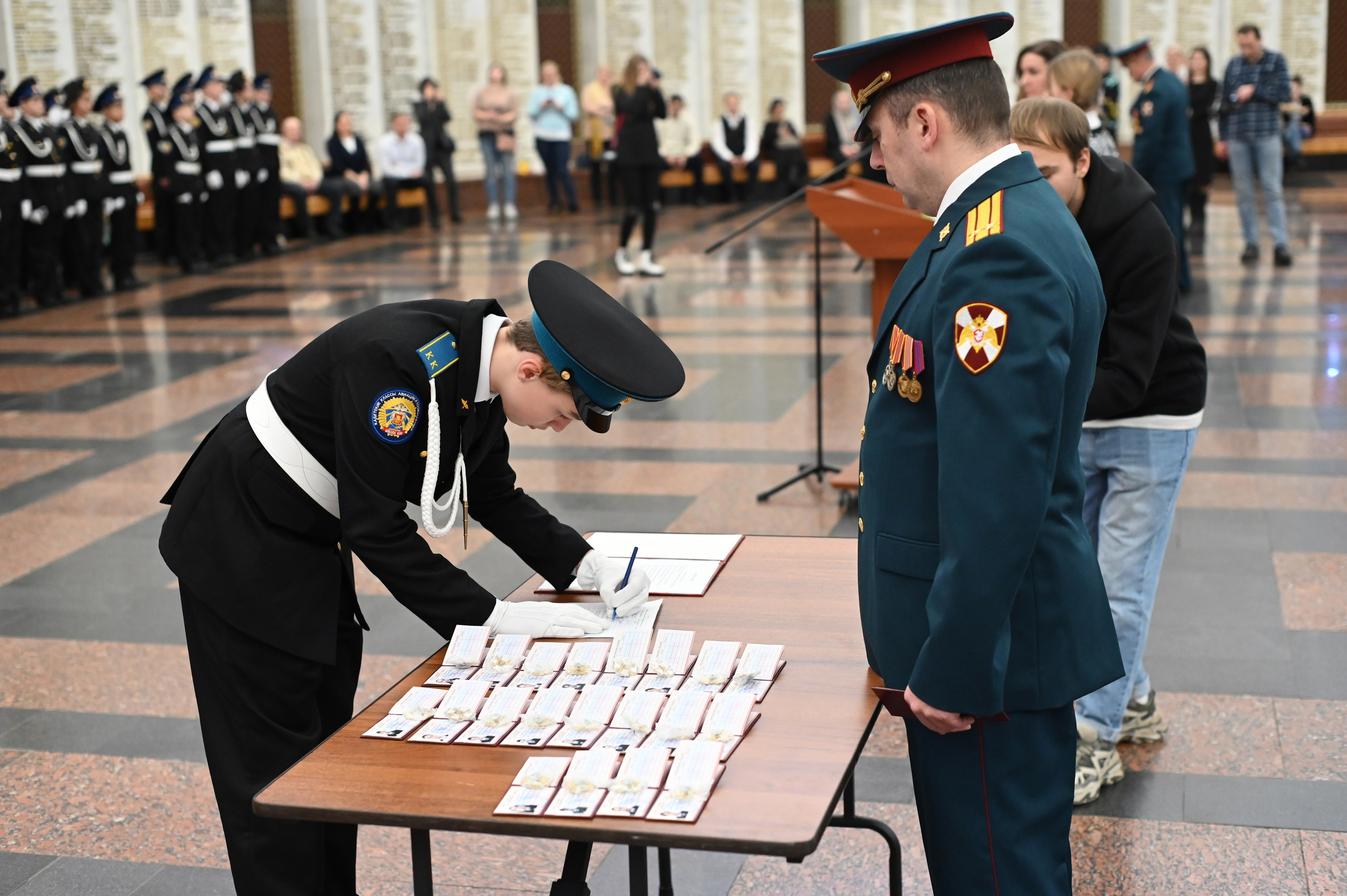 Присяга Поклонная Гора. Детский и семейный фотограф г. Москва Оксана Катаджи