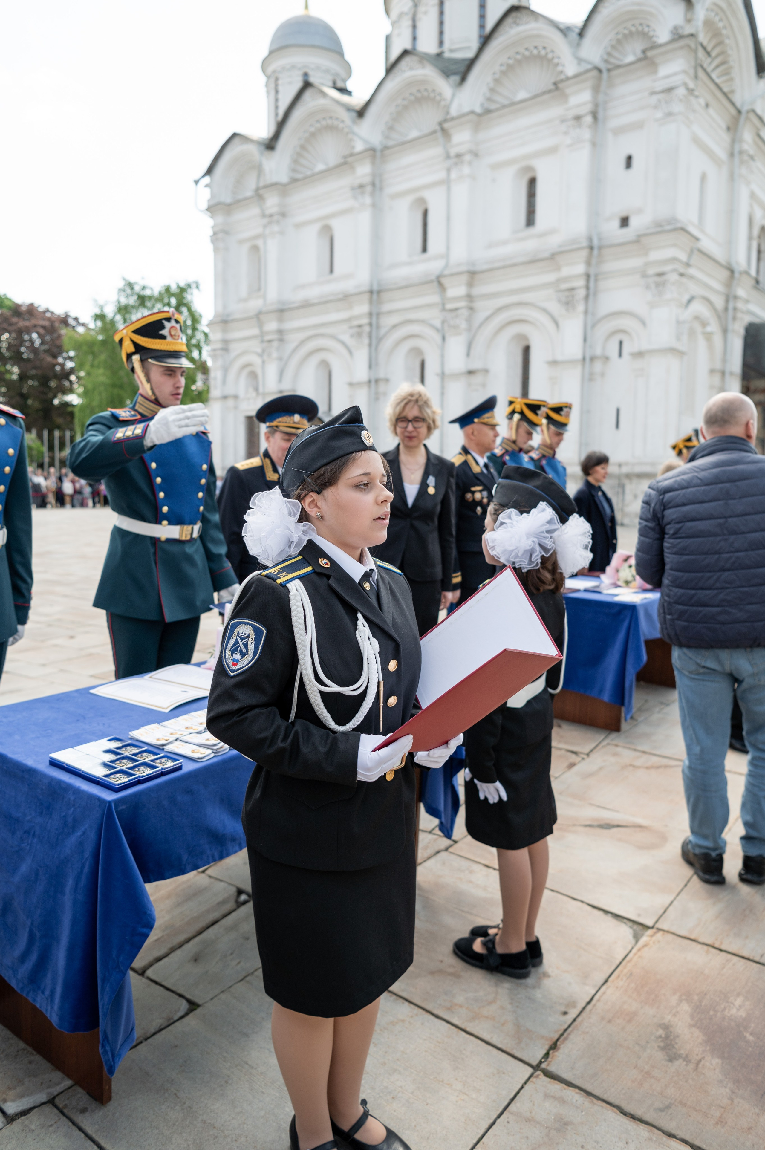 Фотосессия Присяги кадетов «Школа 1231 им. В. Д. Поленова». Детский и семейный фотограф г. Москва Оксана Катаджи