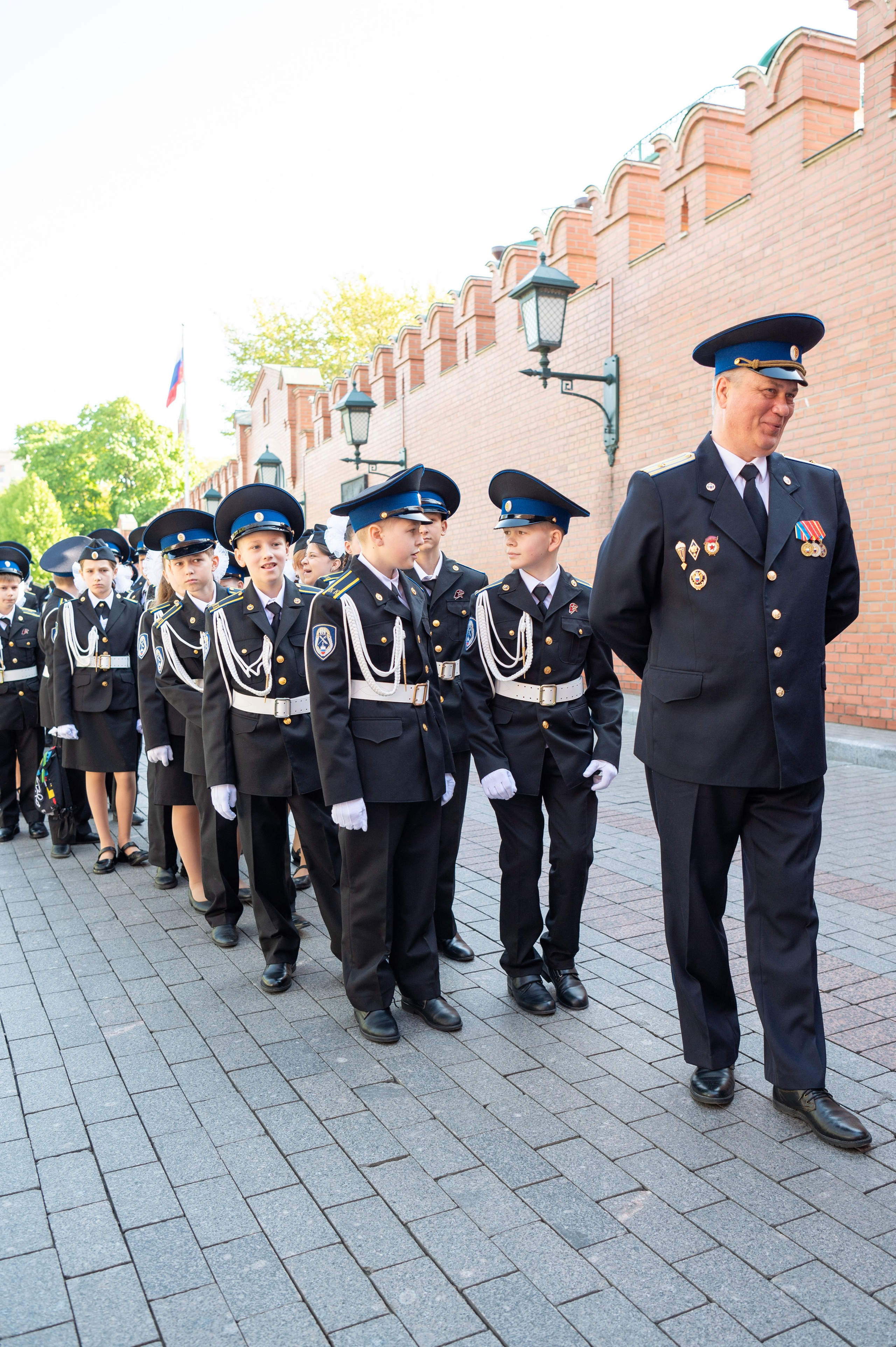 Фотосессия Присяги кадетов «Школа 1231 им. В. Д. Поленова». Детский и семейный фотограф г. Москва Оксана Катаджи
