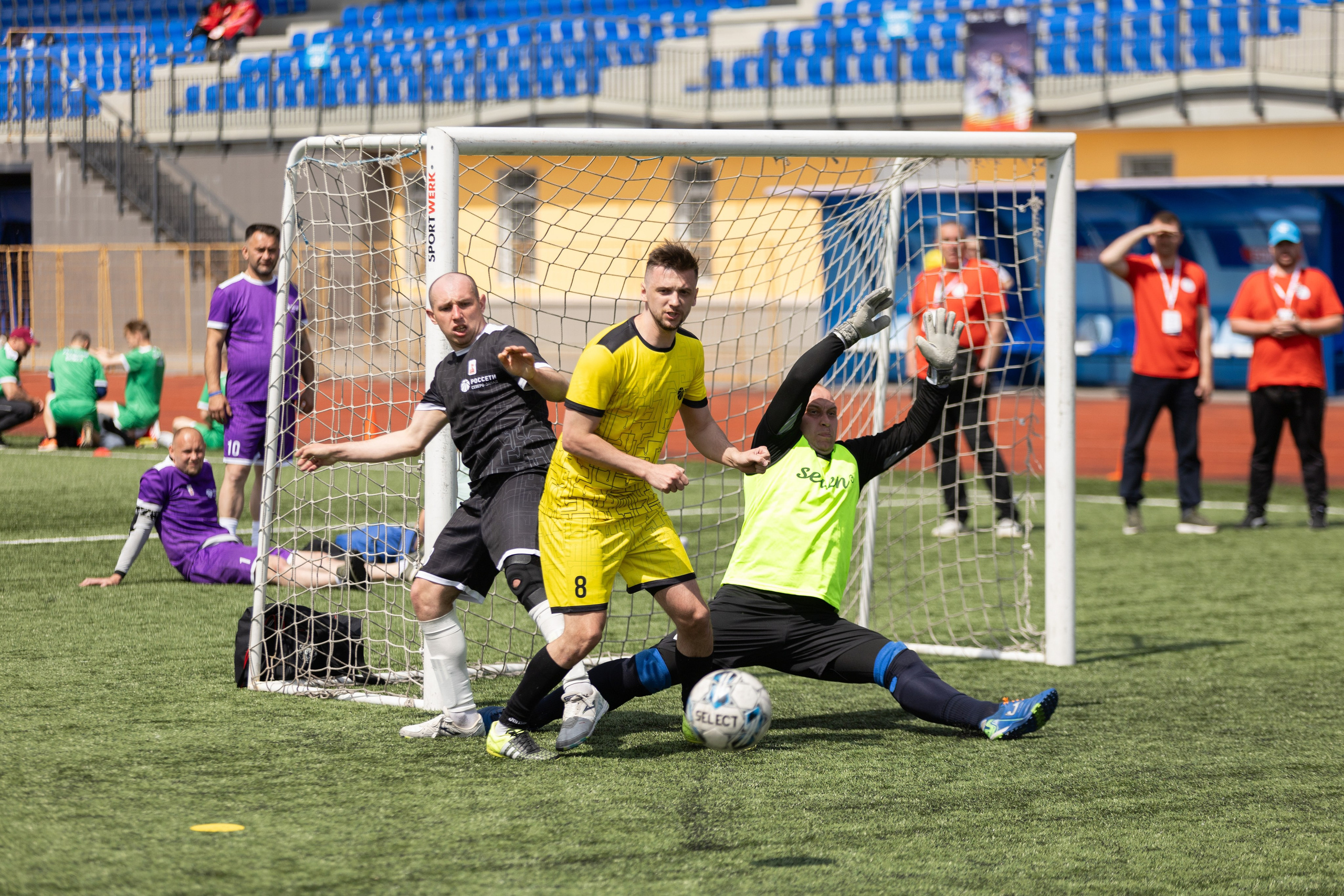 Летняя спартакиада «Росссети». Снимаю съемки