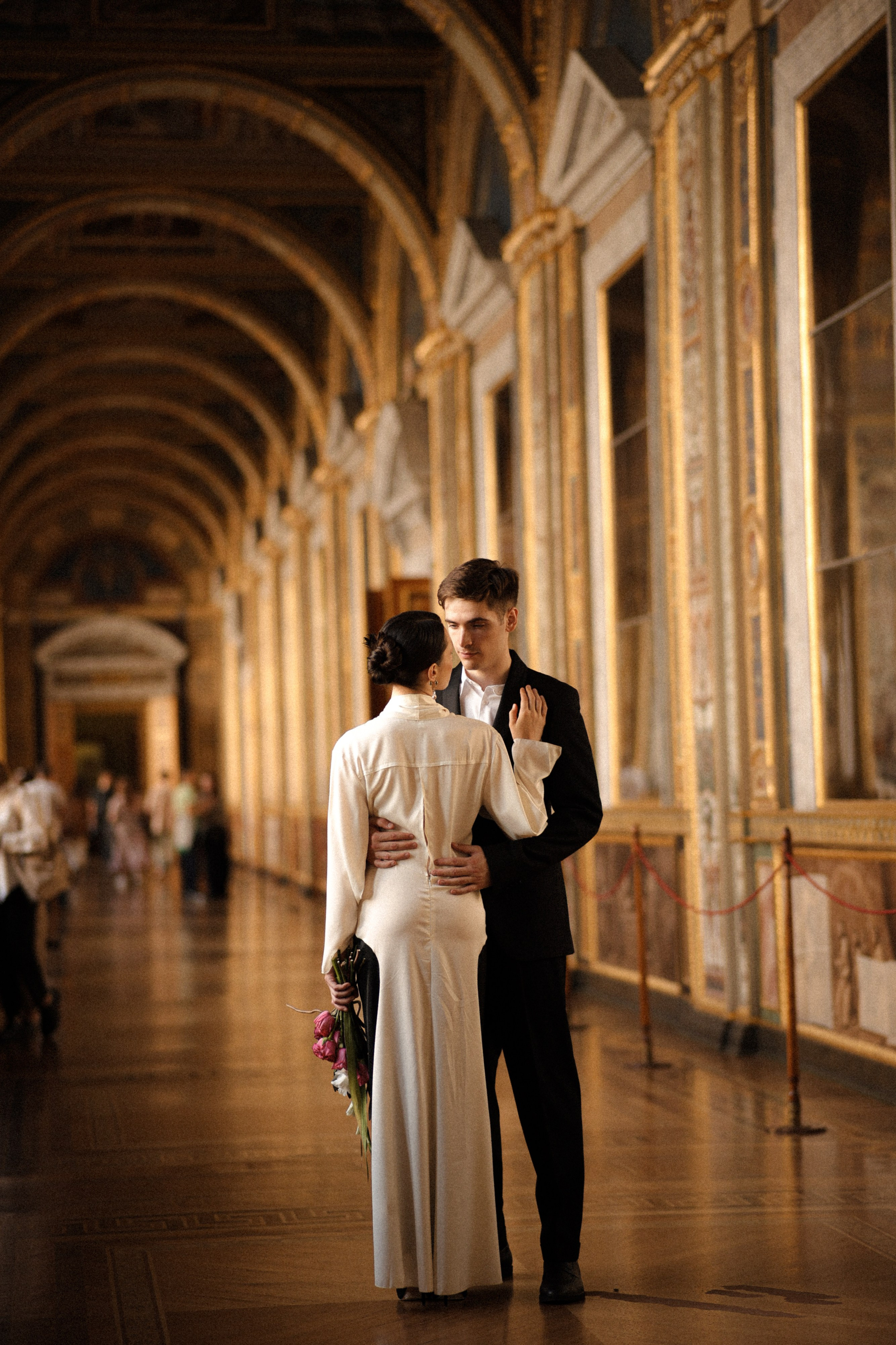 Гриша и Саша Эрмитаж. Семейный свадебный фотограф Семен Егоров