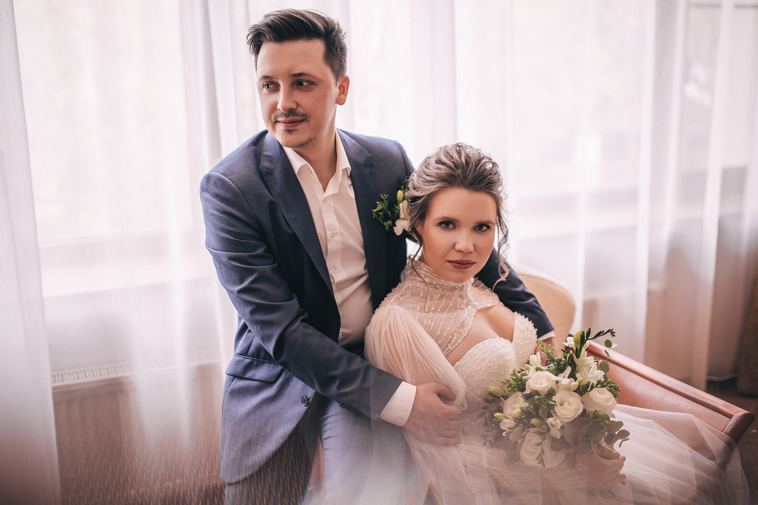 Свадьба Ани и Андрея за городом. Фотограф Дарья Воскресенская в Москве