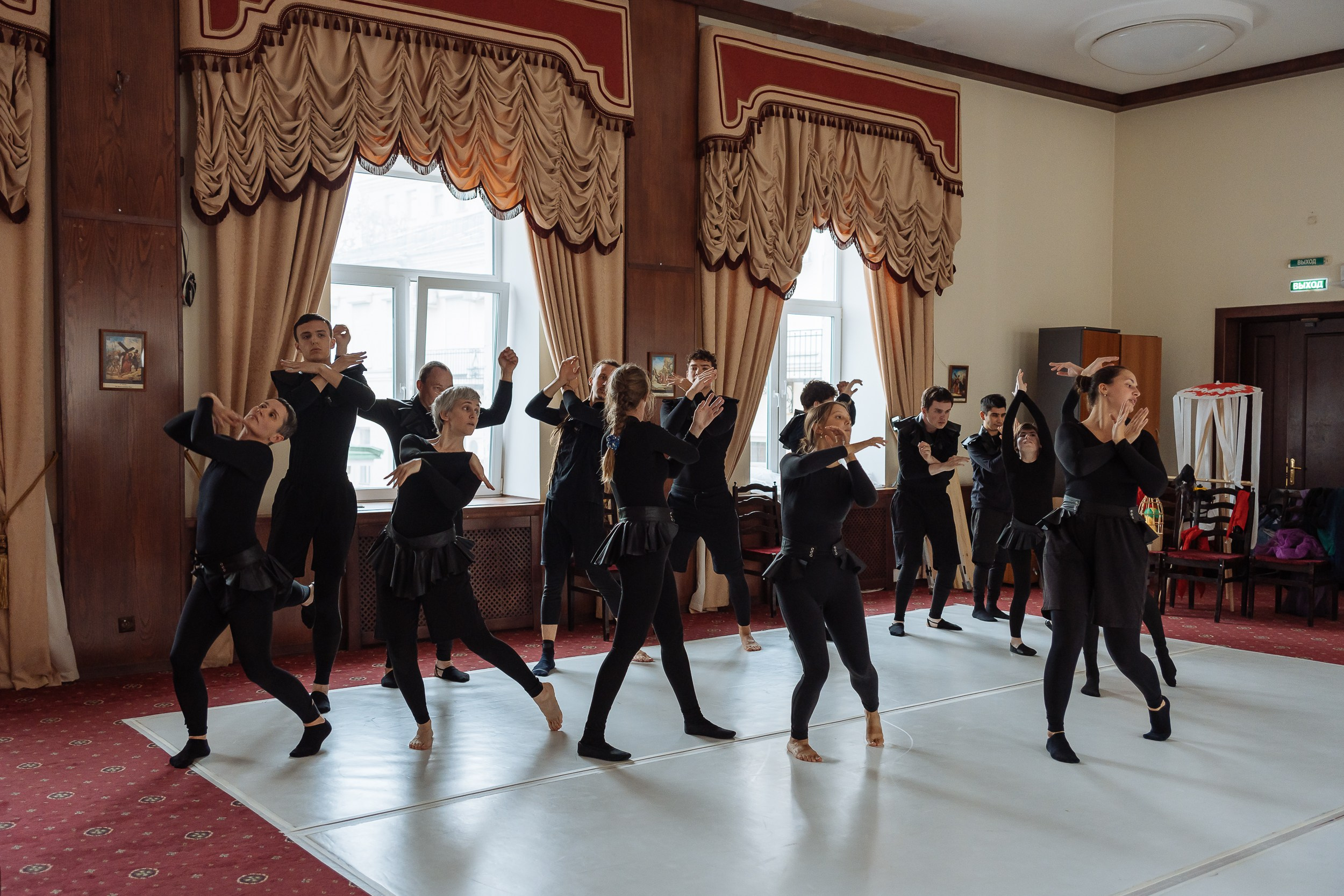 Театральная фотография. Репетиция. Главная