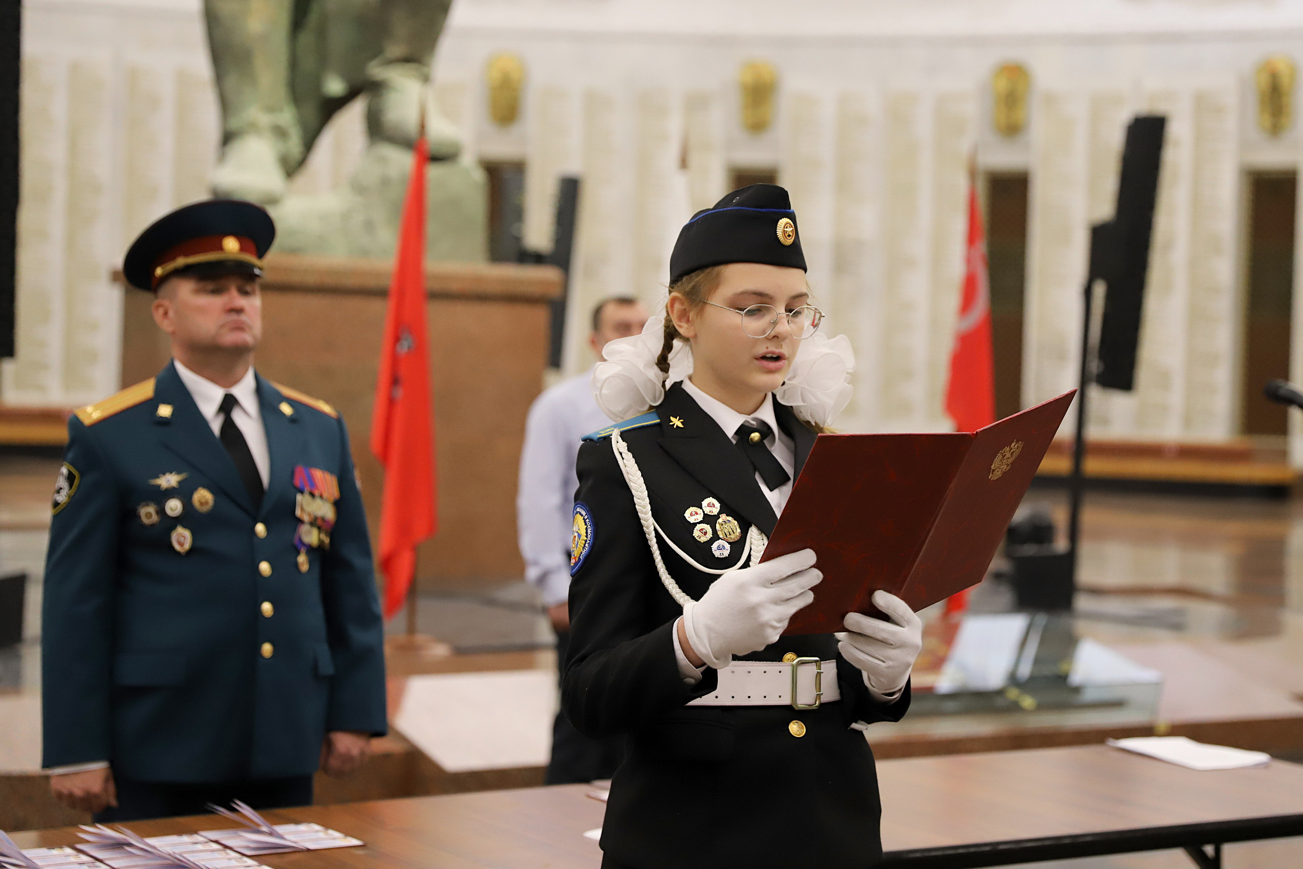 Кадетский класс 8Г Присяга. Портфолио