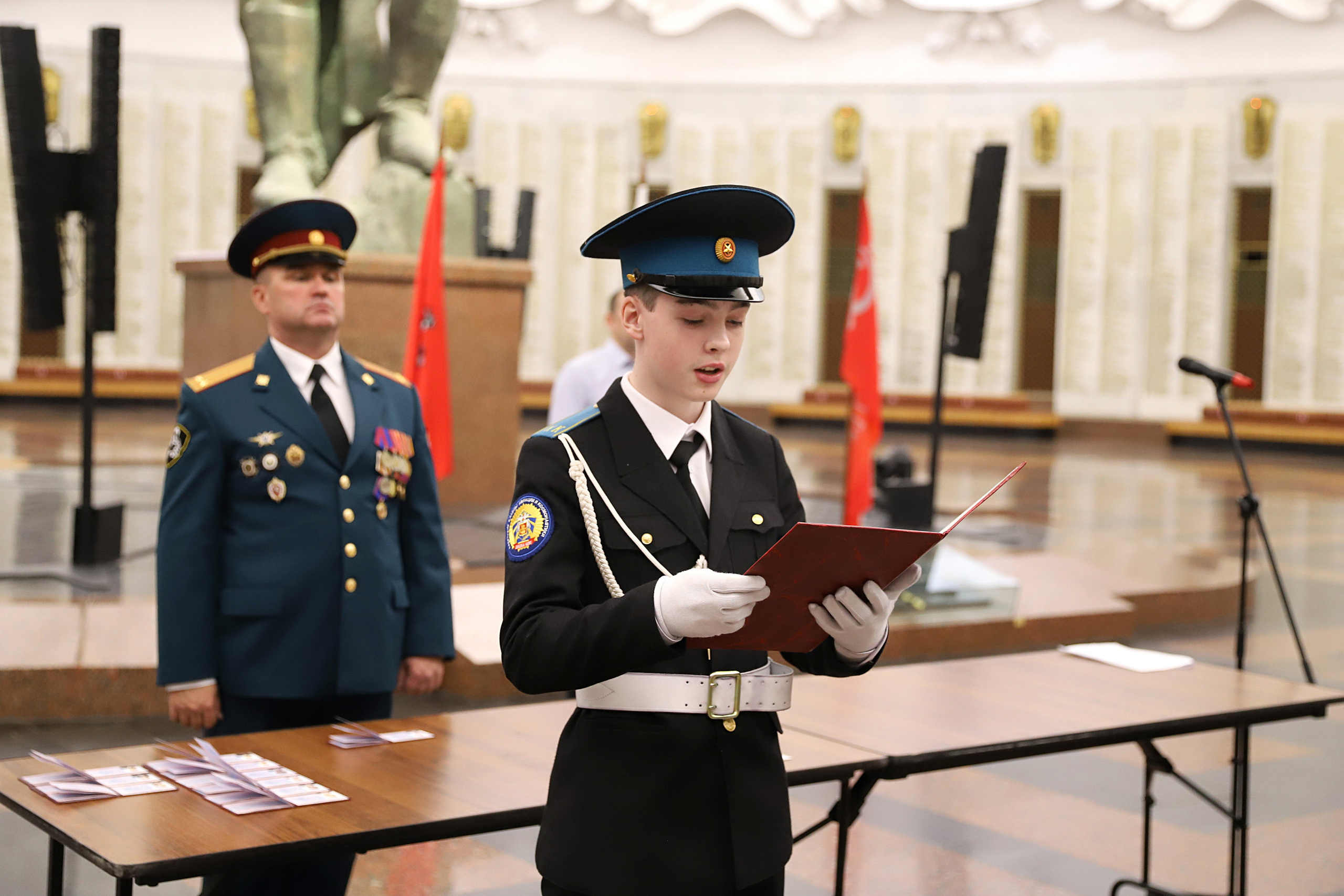 Кадетский класс 8Г Присяга. Портфолио