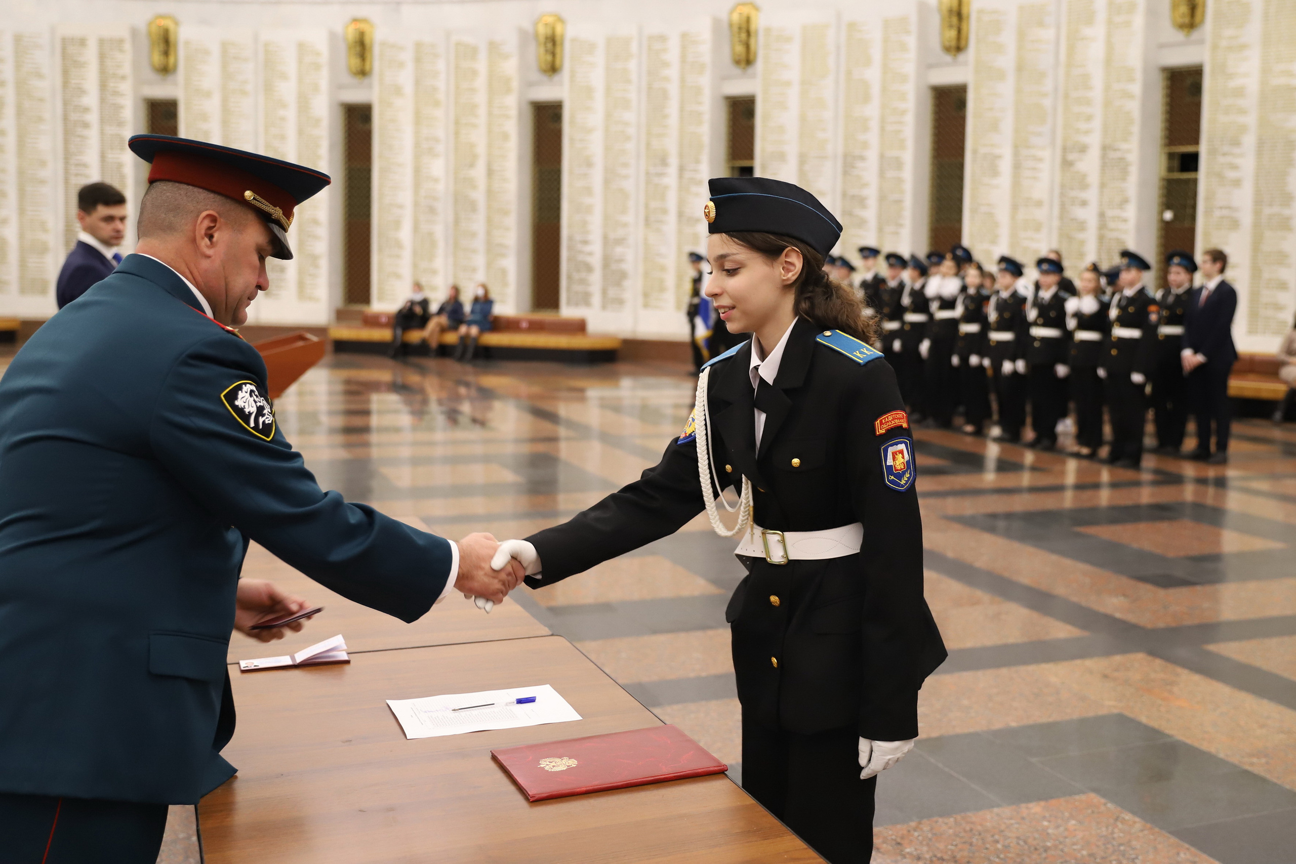 Кадетский класс 8Г Присяга. Портфолио