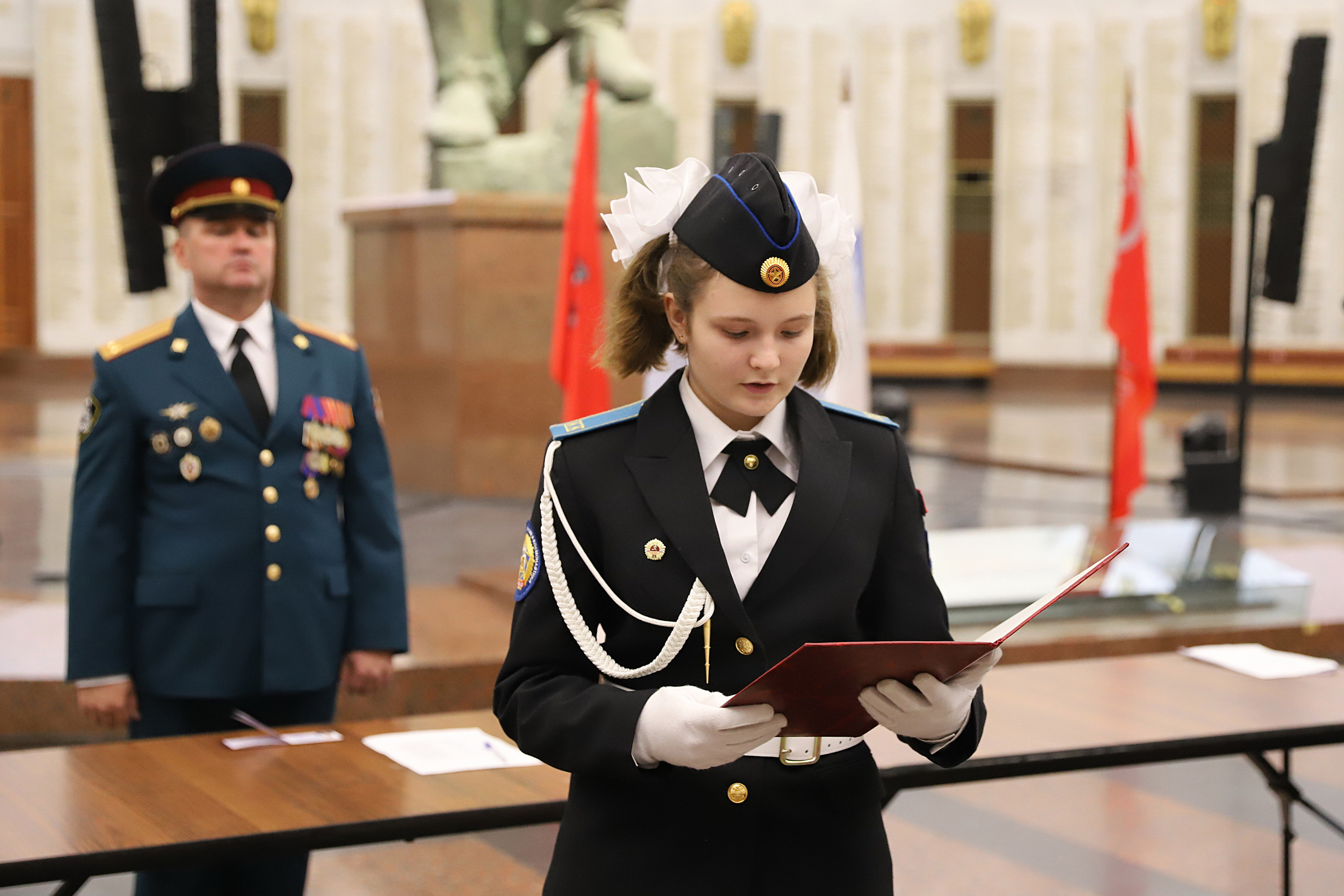 Кадетский класс 8Г Присяга. Портфолио