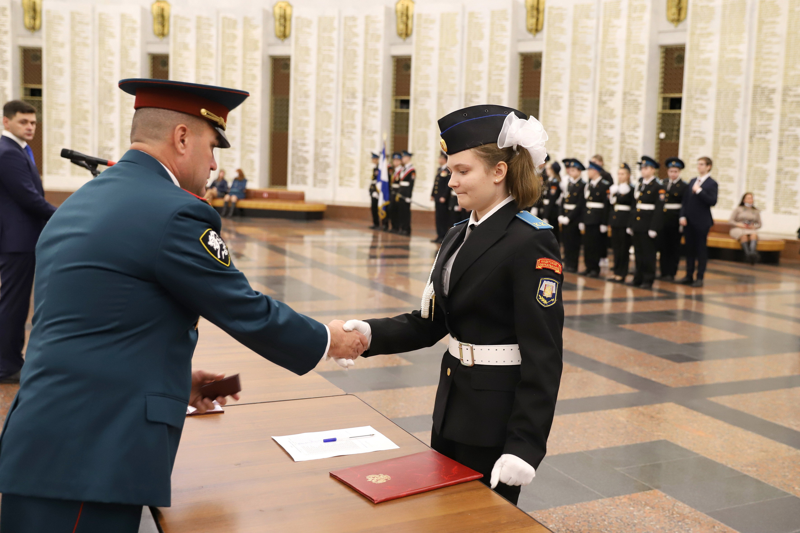 Кадетский класс 8Г Присяга. Портфолио