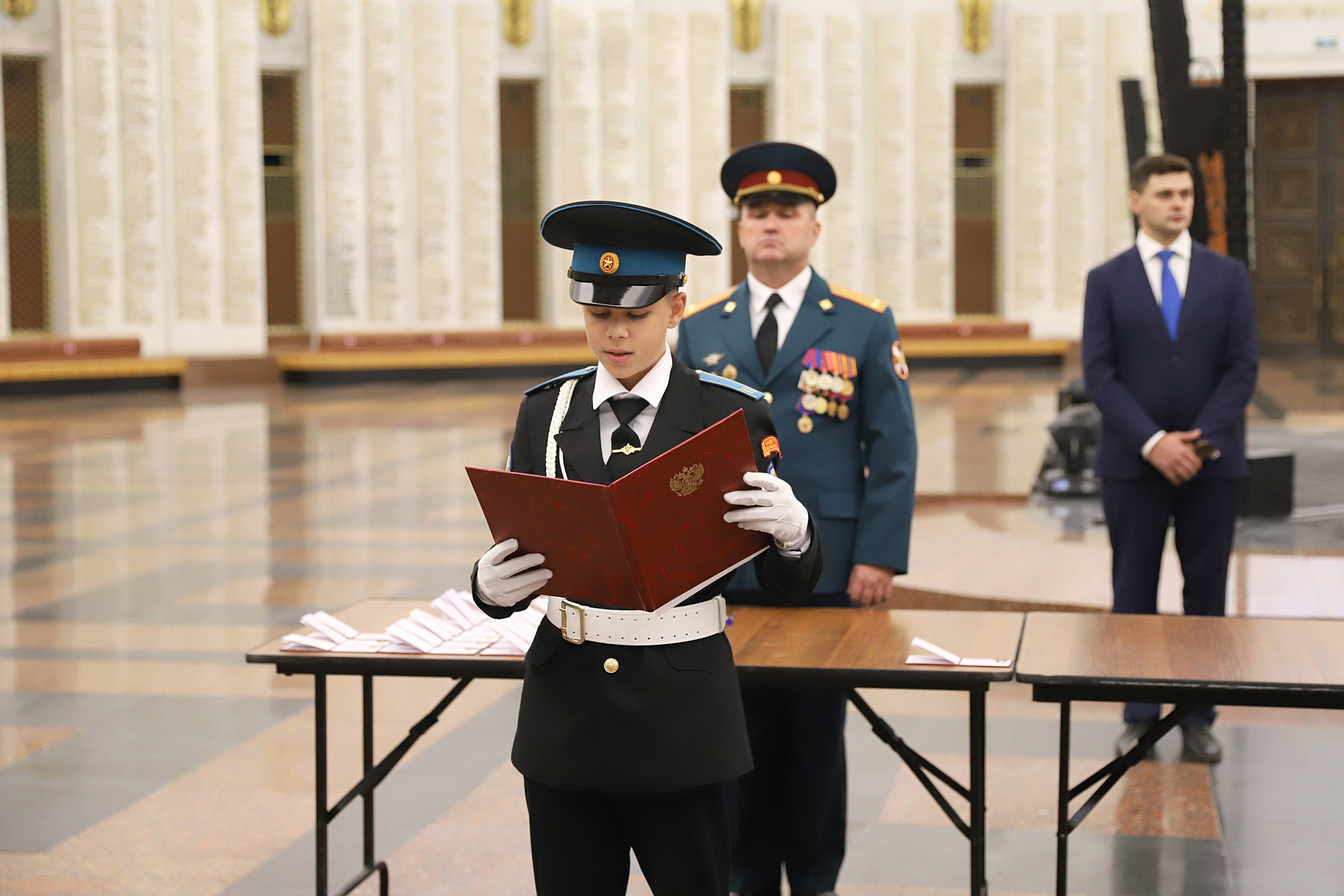 Кадетский класс 8Г Присяга. Портфолио