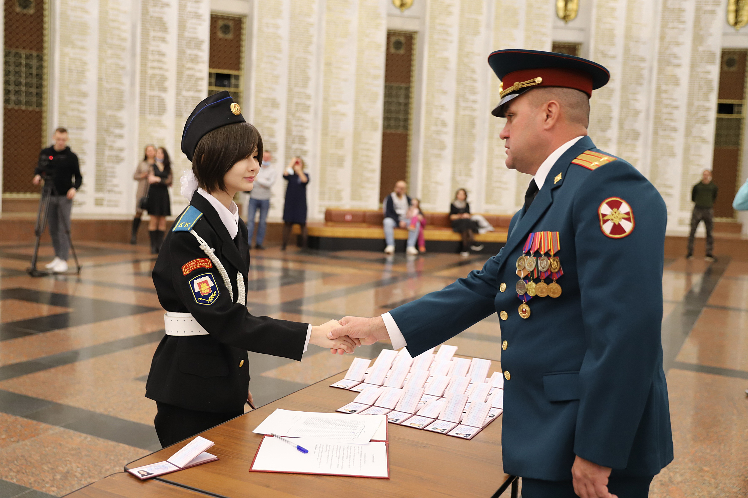 Кадетский класс 8Г Присяга. Портфолио