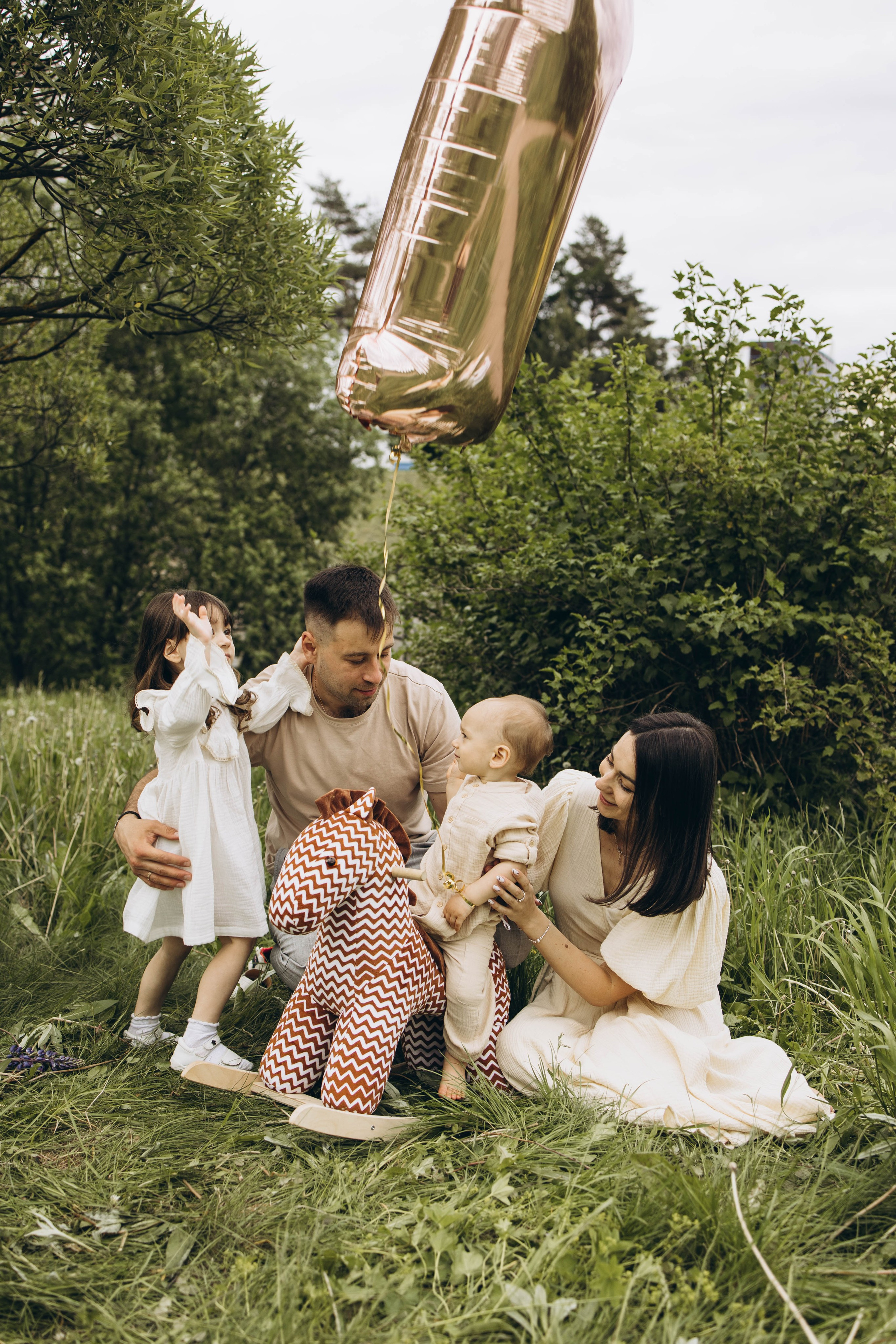 Маша, Женя, Ариана и Мирон. Семейный фотограф в Москве Виктория Ястребинская