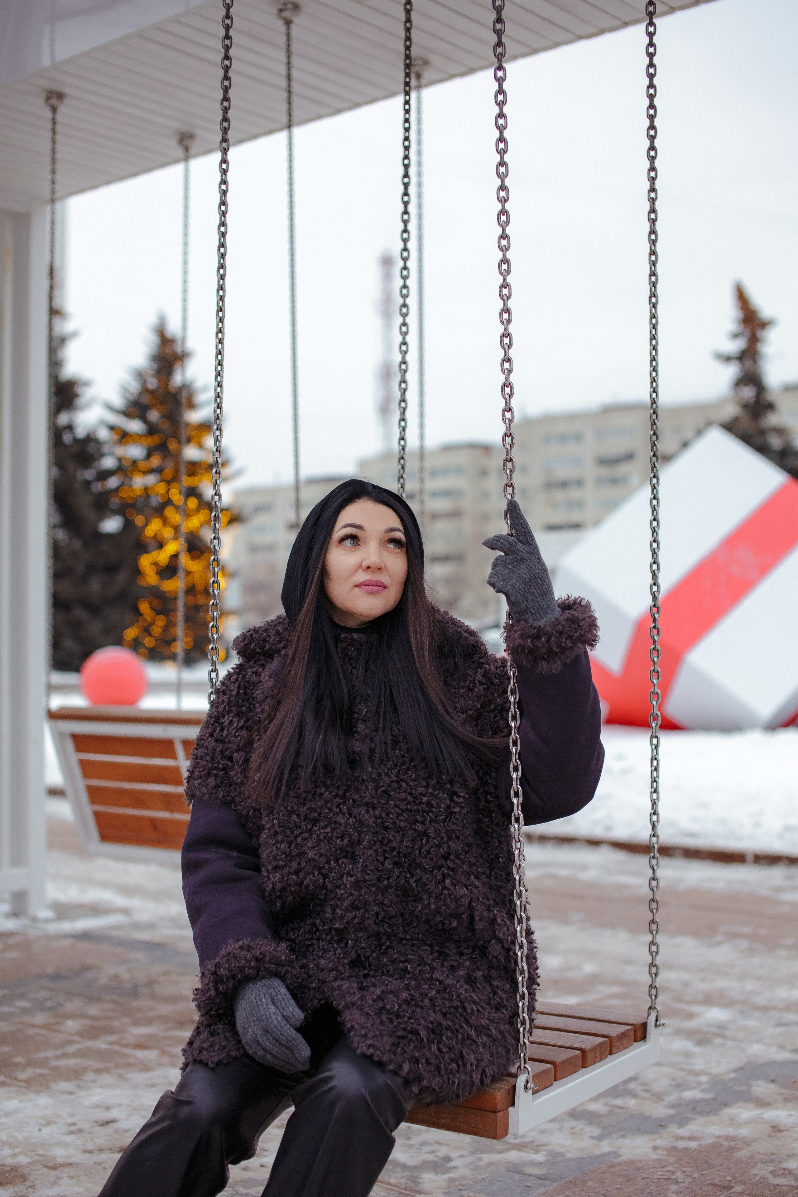 Прогулка в Рождество. Семейный и художественный фотограф в Тюмени Юлия Логинова
