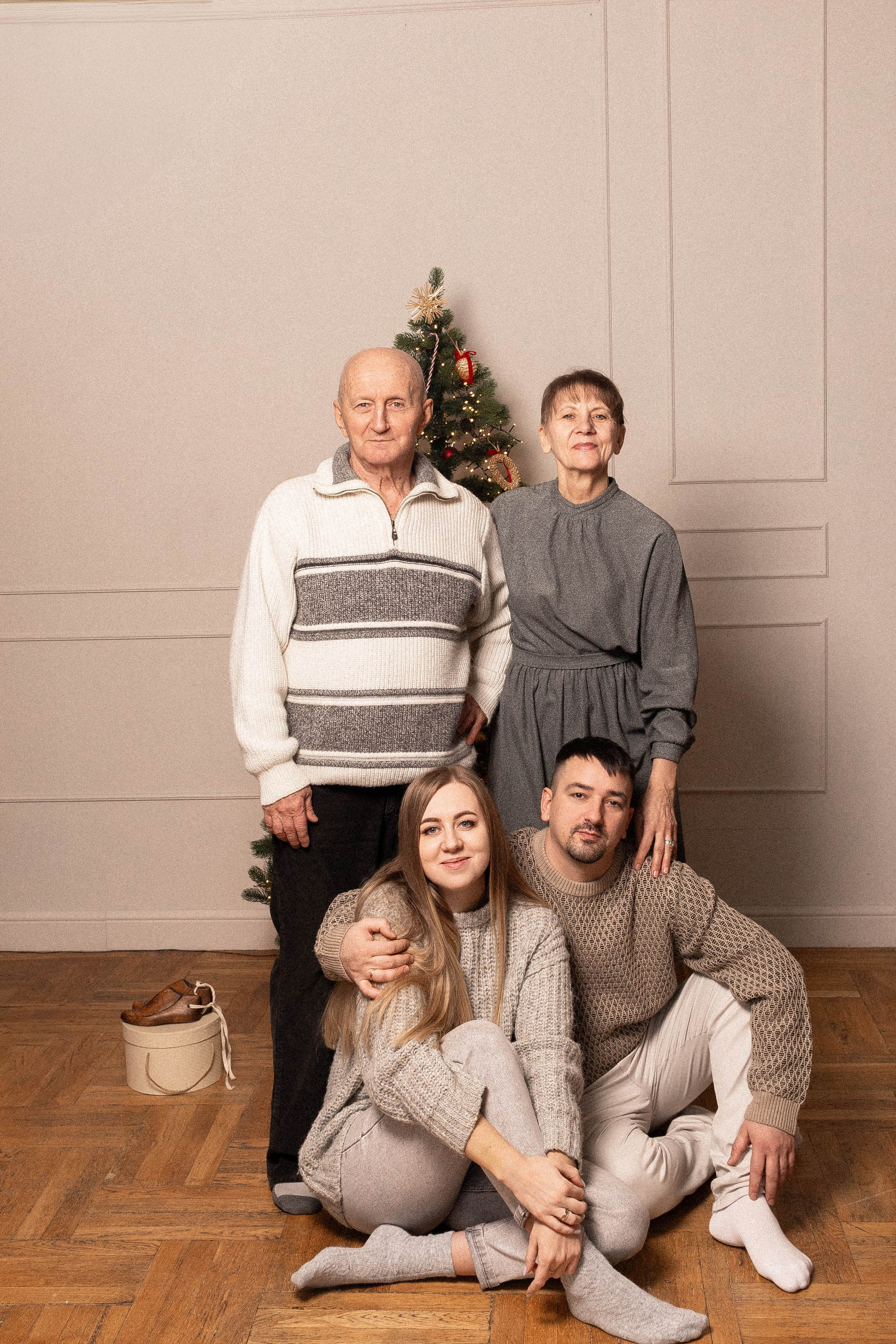 Рождественская семейная история. Свадебный и портретный фотограф Соломко Диана