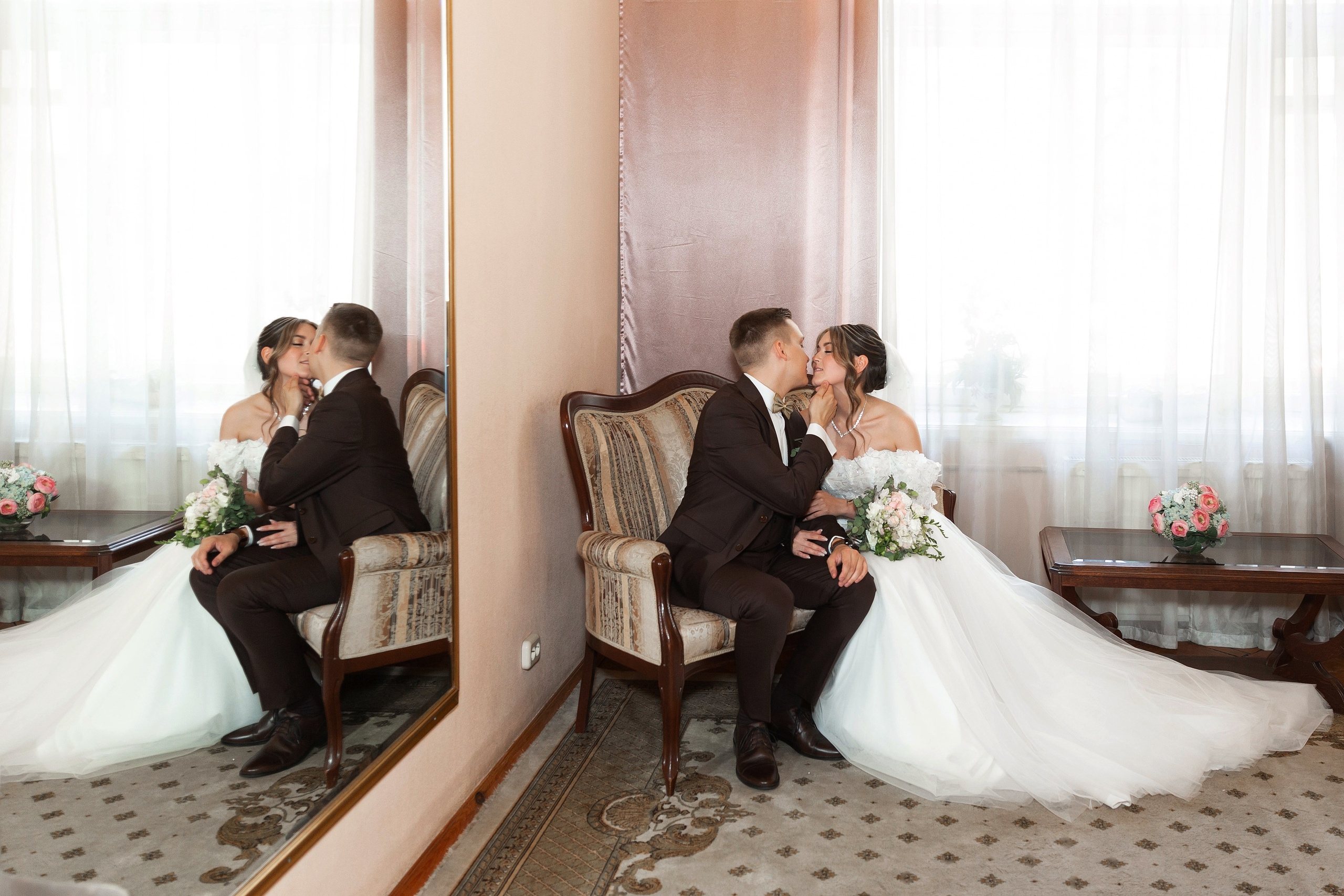 Свадебная фотосессия Ирины и Андрея. Свадебный и портретный фотограф в Санкт-Петербурге Надежда Чечулина