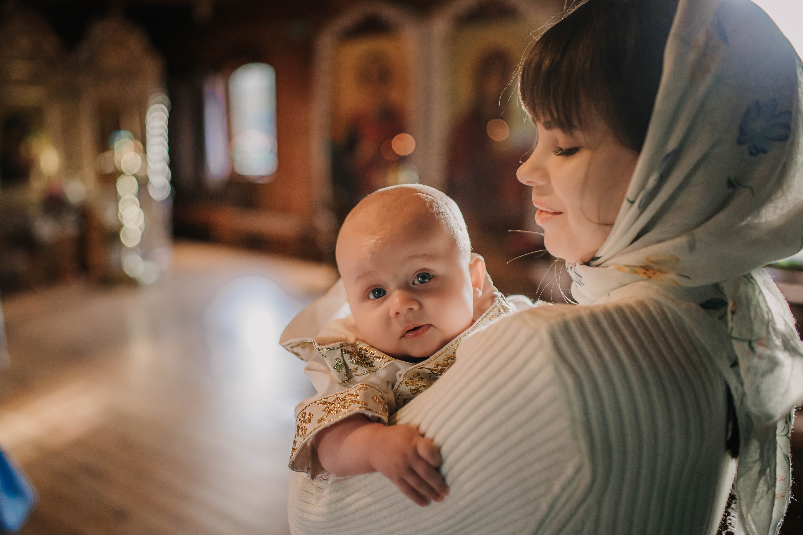 Крещение Дмитрия. Фотограф Дарья Маташкова