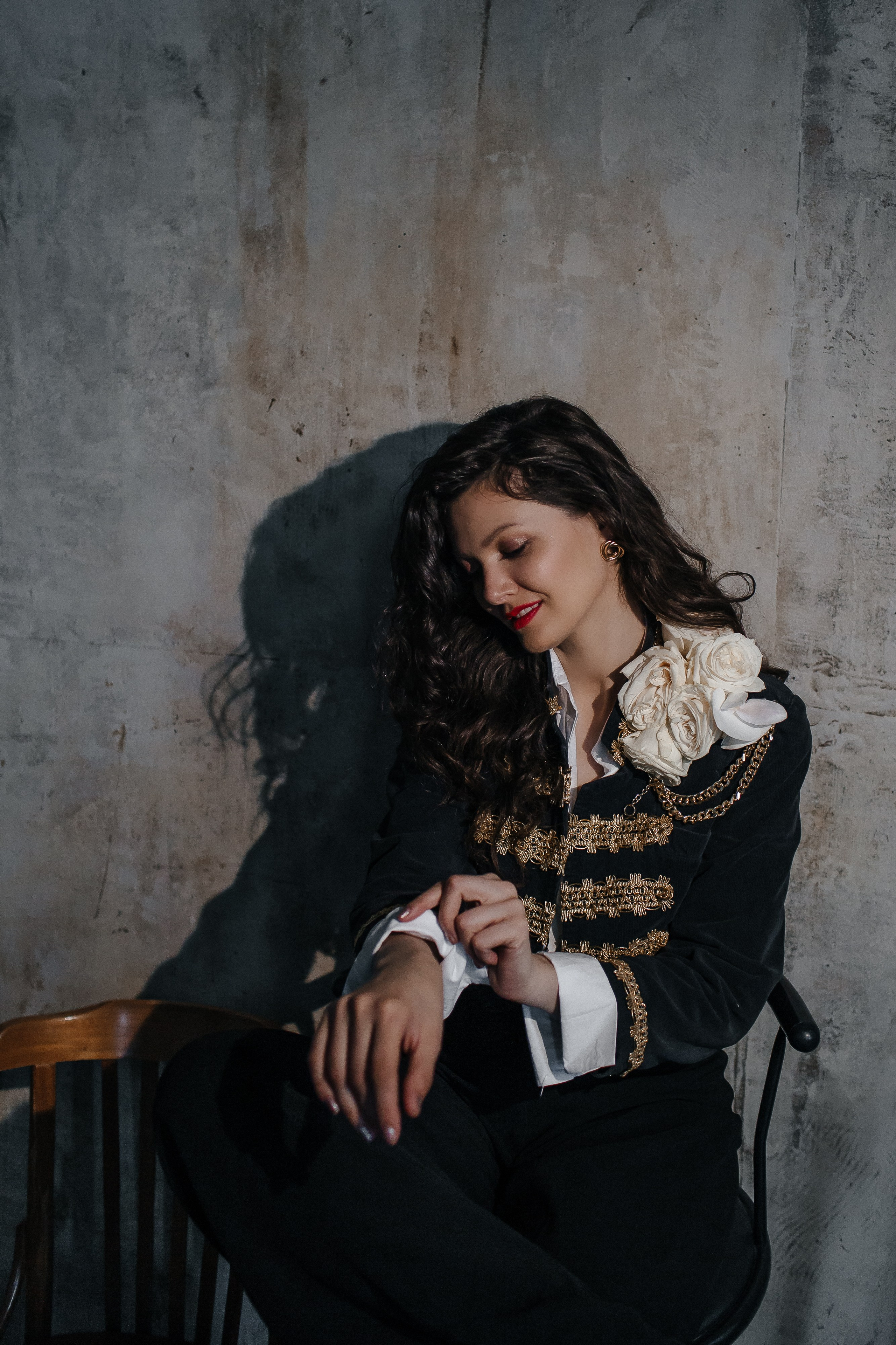 Татьяна Анохова. Цветочный генерал. Съёмка для декоратора. Сергеев Алексей. Фотограф