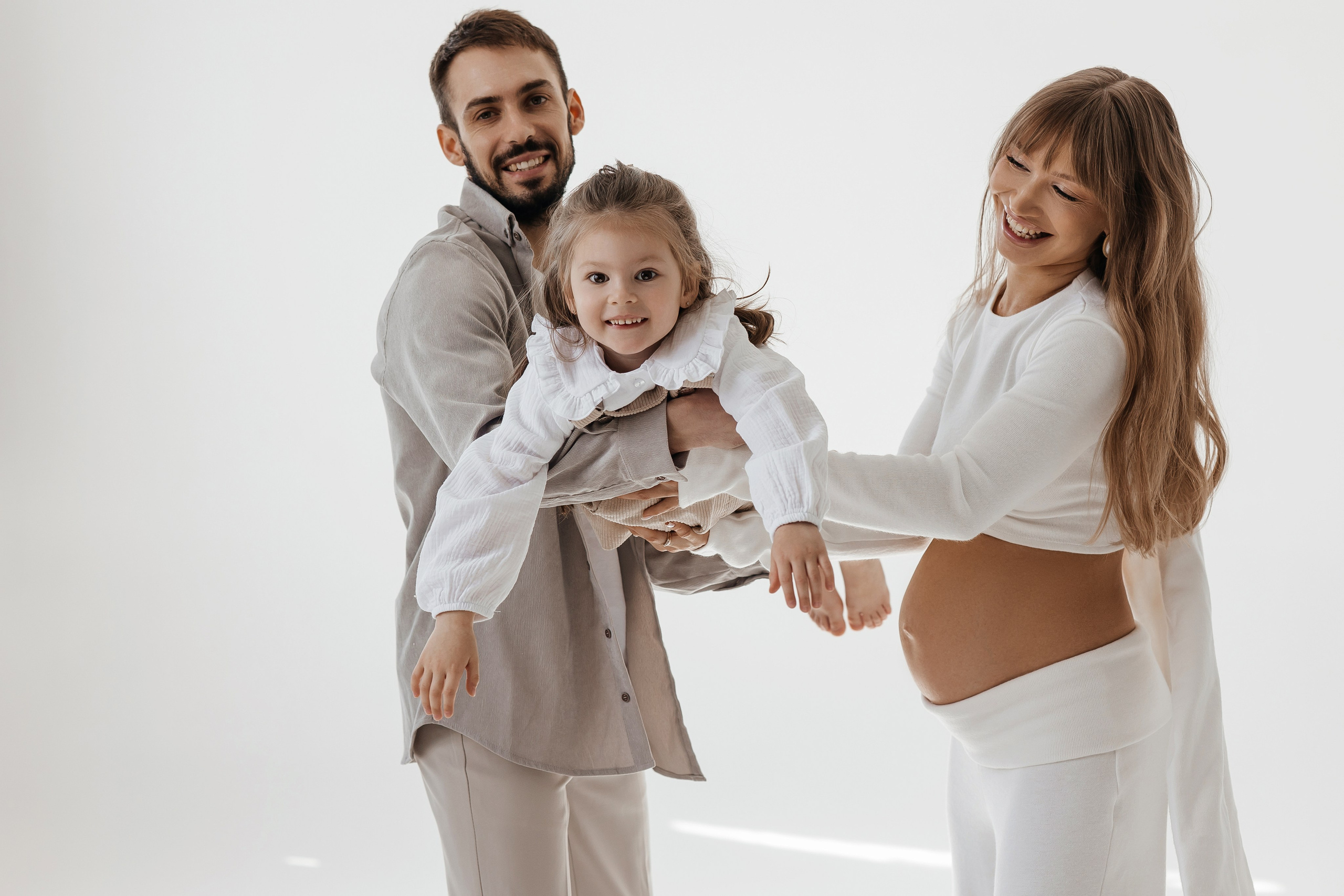 Анастасия с семьей