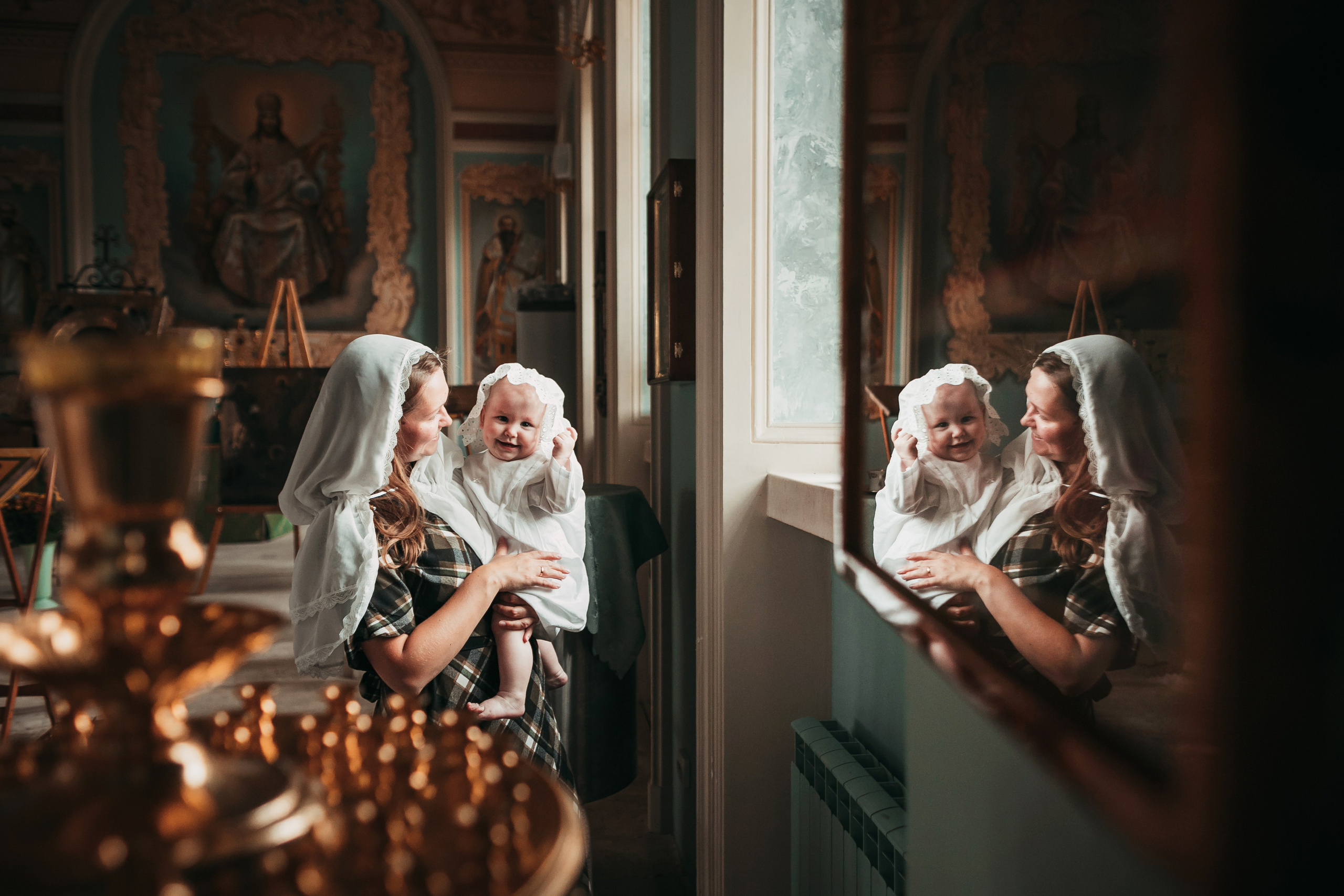 Крещение Софии. Алёна Хомич. Свадебный и семейный фотограф Коломна, Москва