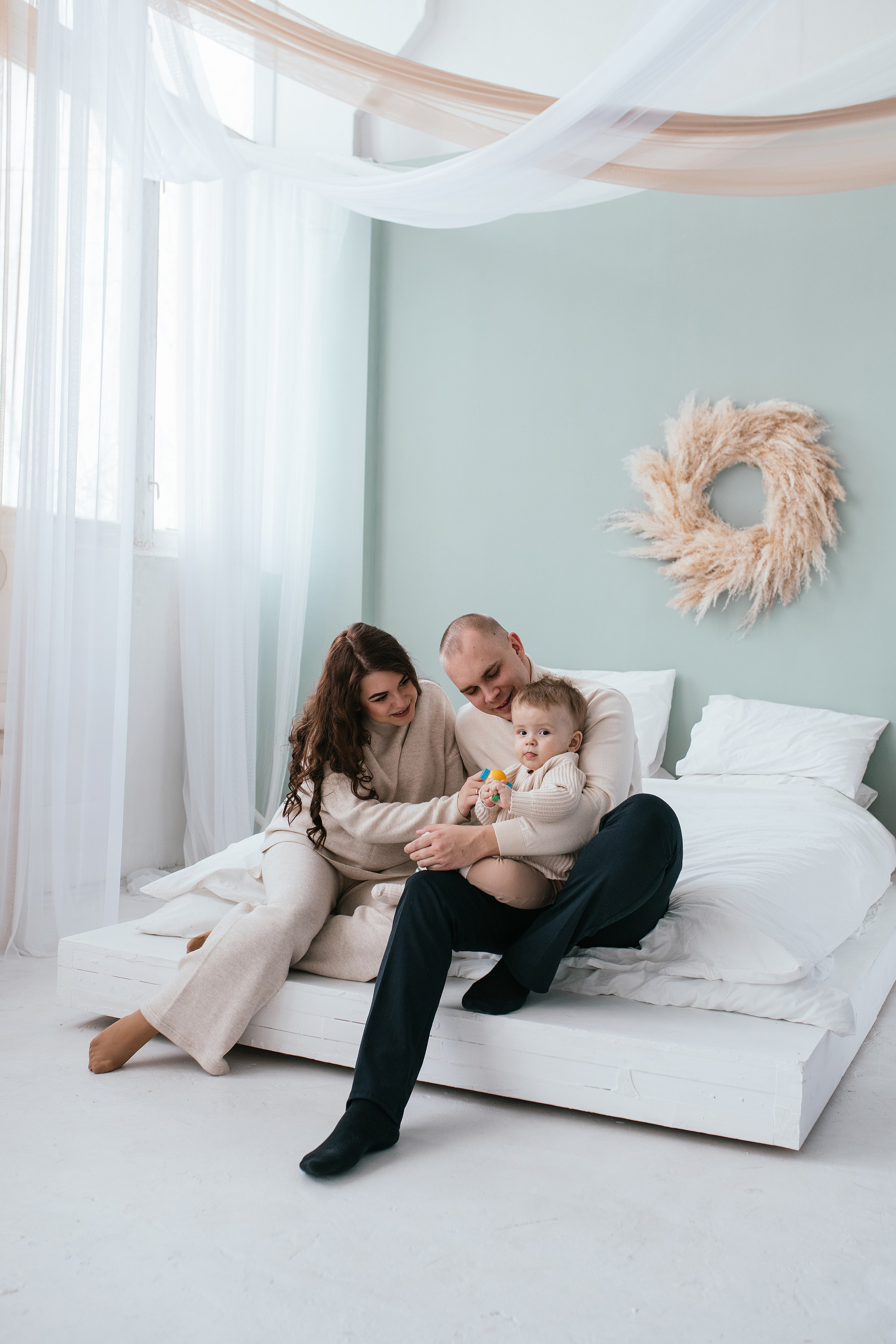 Наталья, Антон и Матвей. Свадебный, семейный фотограф в Рязани Лена Брант