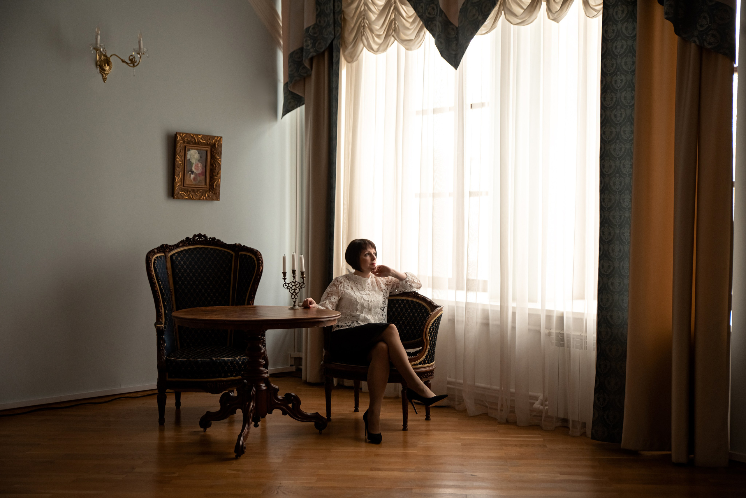 Портретная фотосессия для Дарьи. Зал Дворянского собрания. Семейный и детский фотограф в Туле Светлана Воронкова