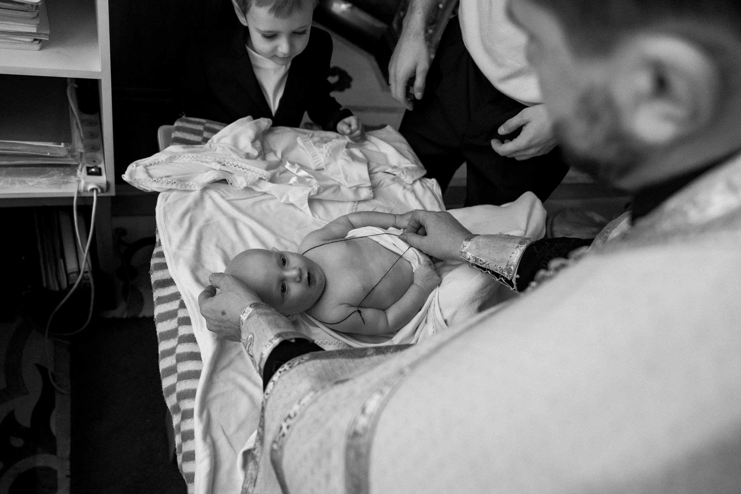 Крещение Ивана в часовне Серафима Саровского