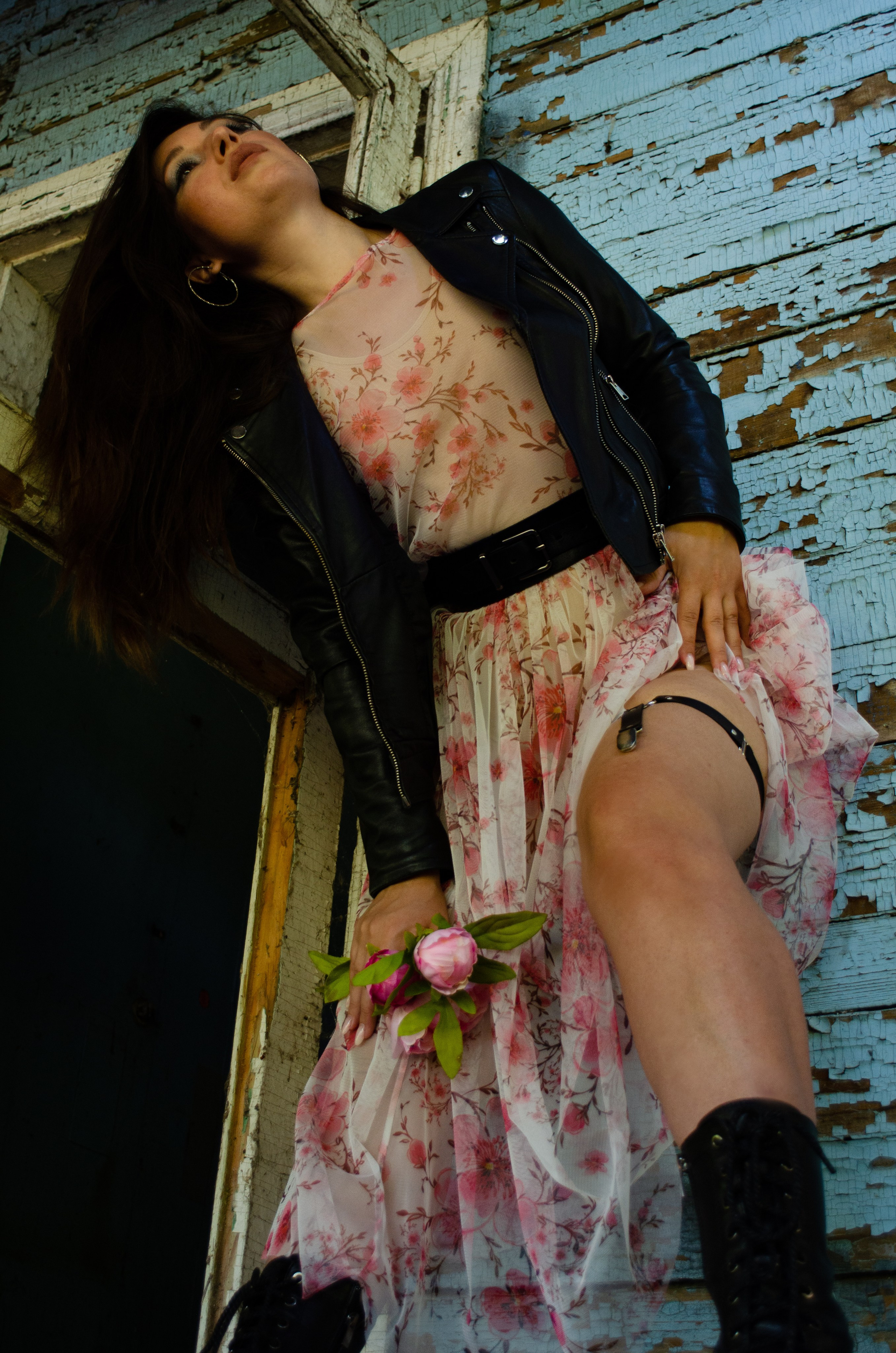 Ирина. Заброшке в стиле Voque. Портретный фотограф в Краснодаре Юлия Кудряшова