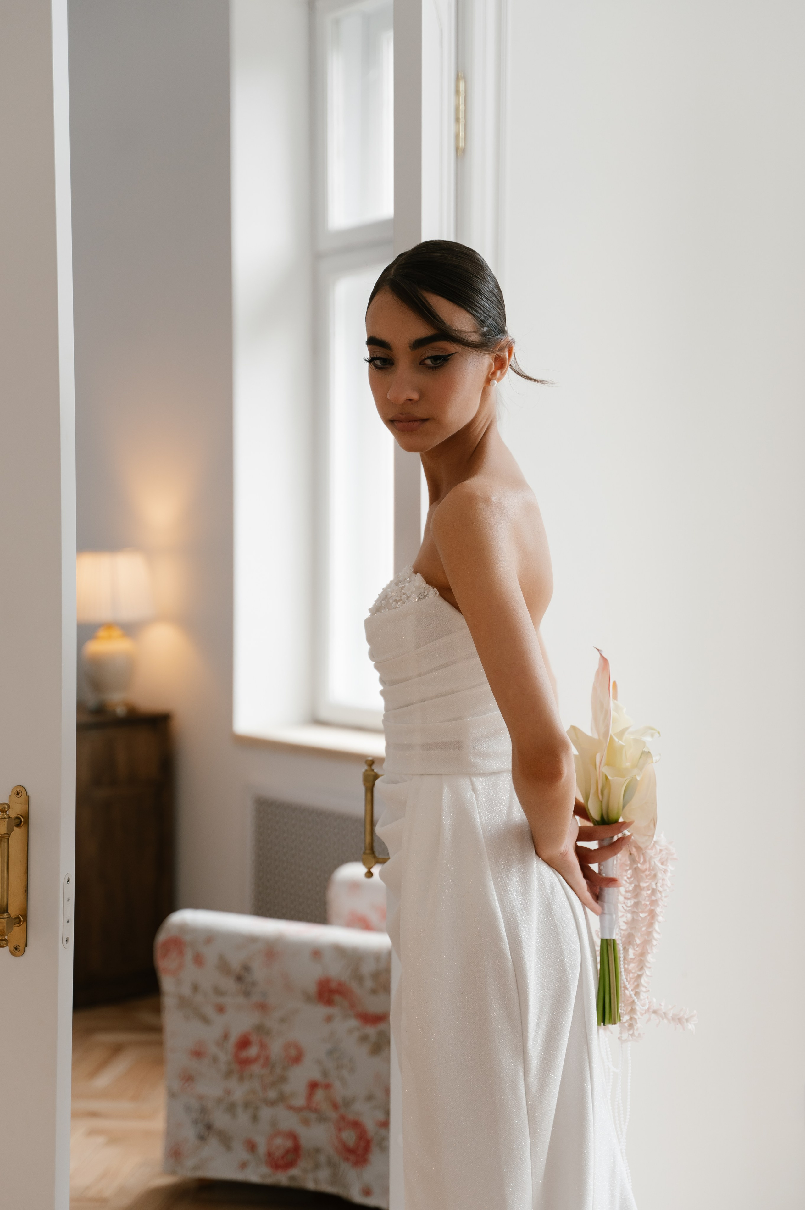 Утро жениха и невесты и съемка в студии. Свадебный и семейный фотограф Пенза Анастасия Артюшкина