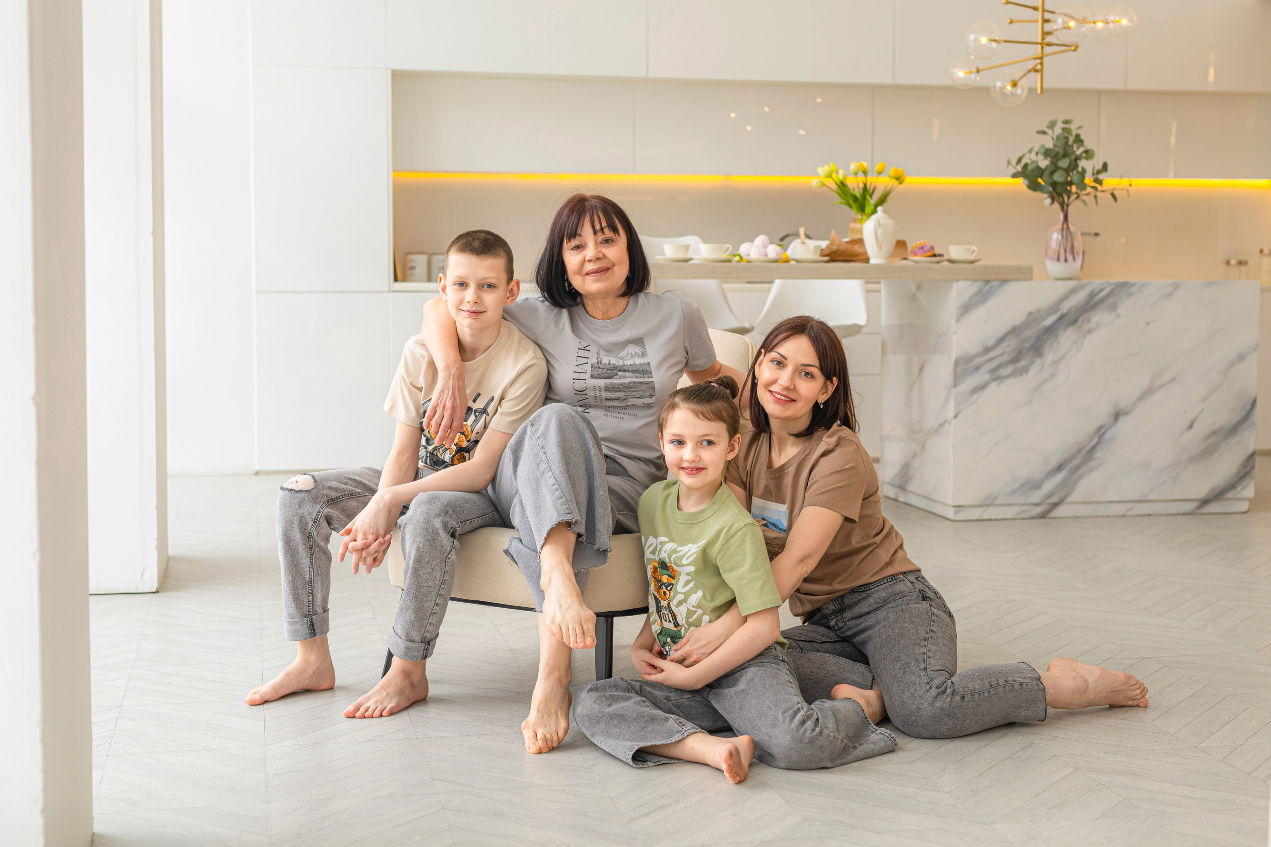 Марина, Валентина, Даша, Тарас,. Семейный фотограф В Москве Александра Дейкун