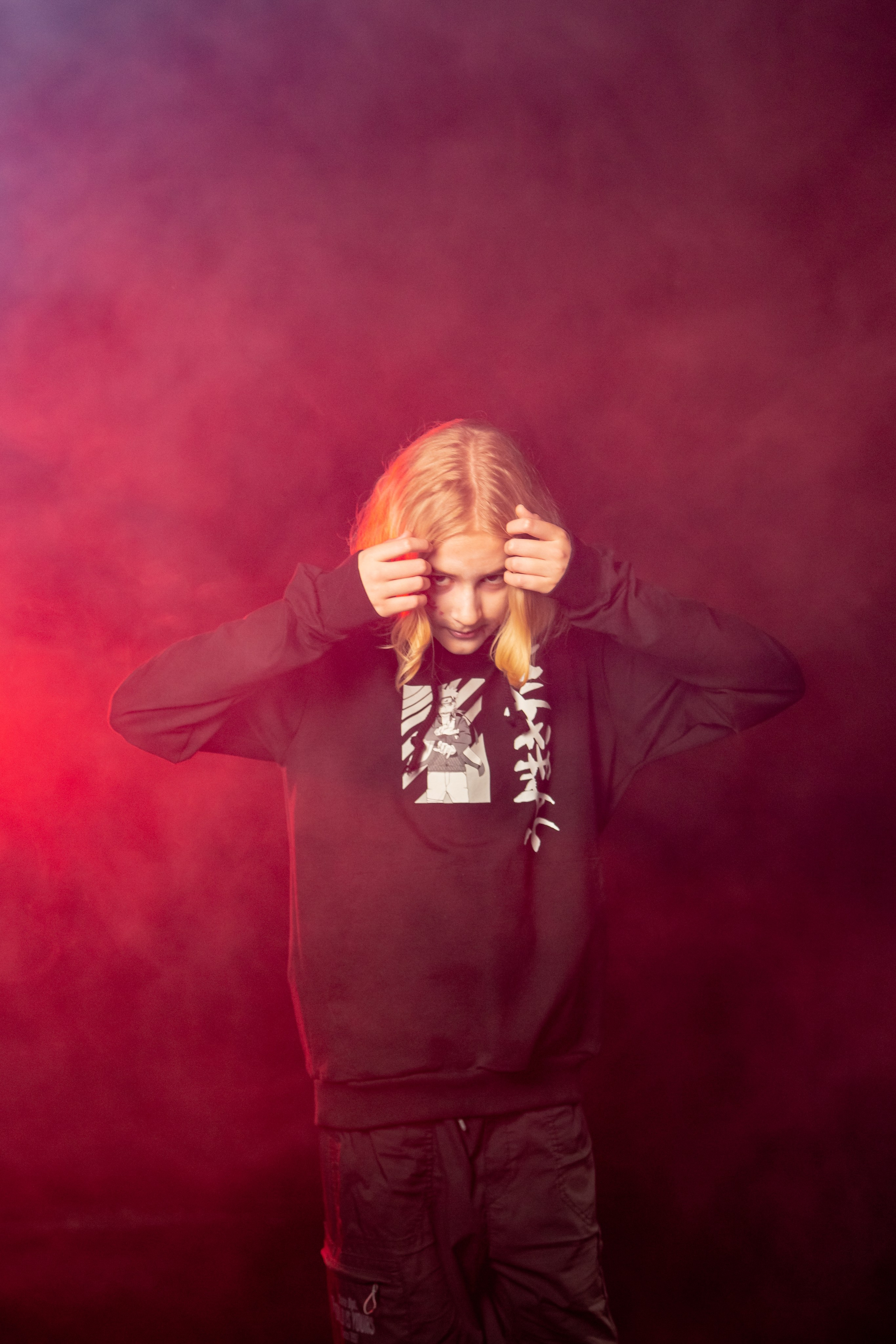 Съёмка для модельной школы на Хэллоуин. Фотограф Шагалов Михаил