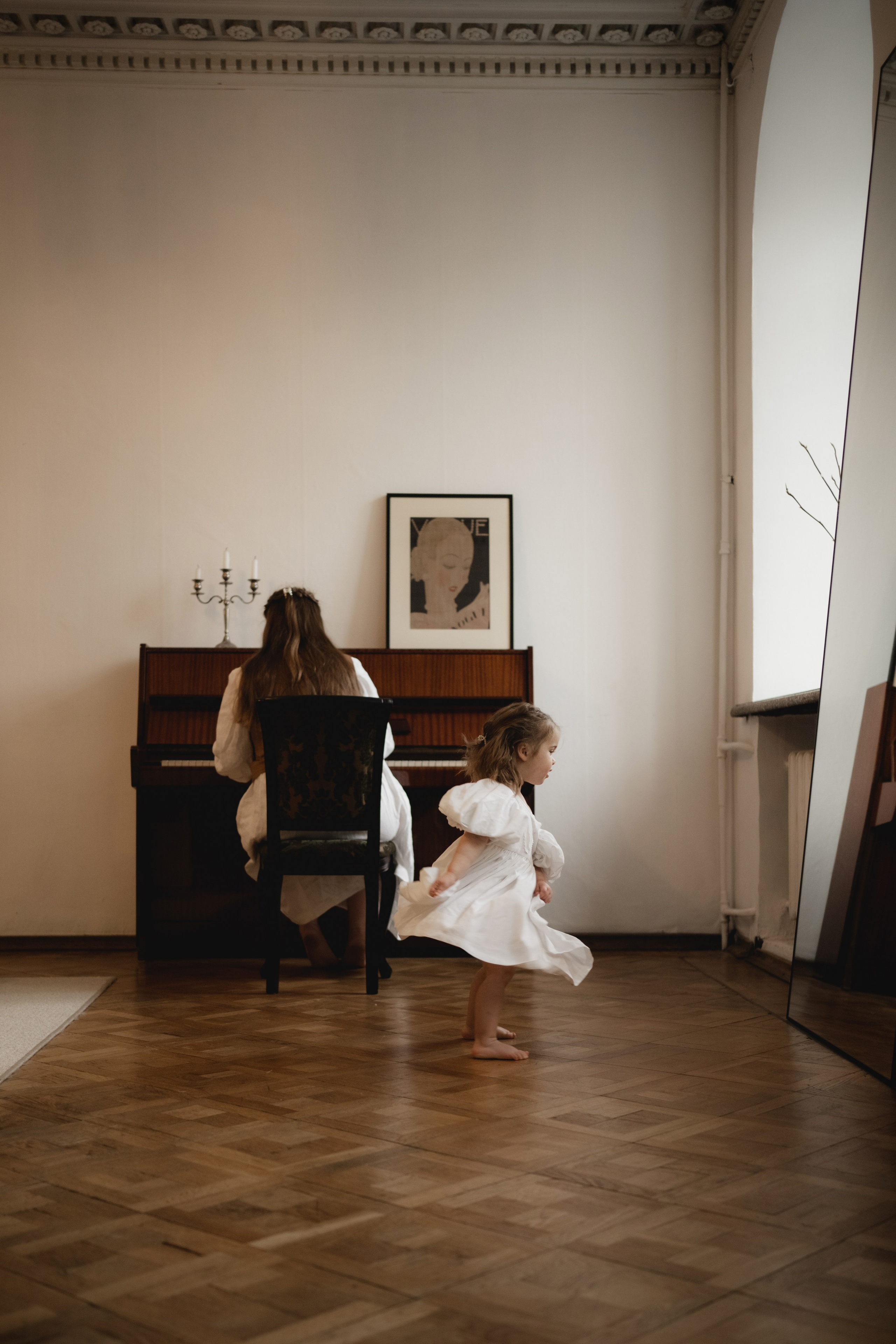 Винтажная фотосессия с дочкой. Семейный фотограф в Москве и в Домодедово Екатерина Патракова