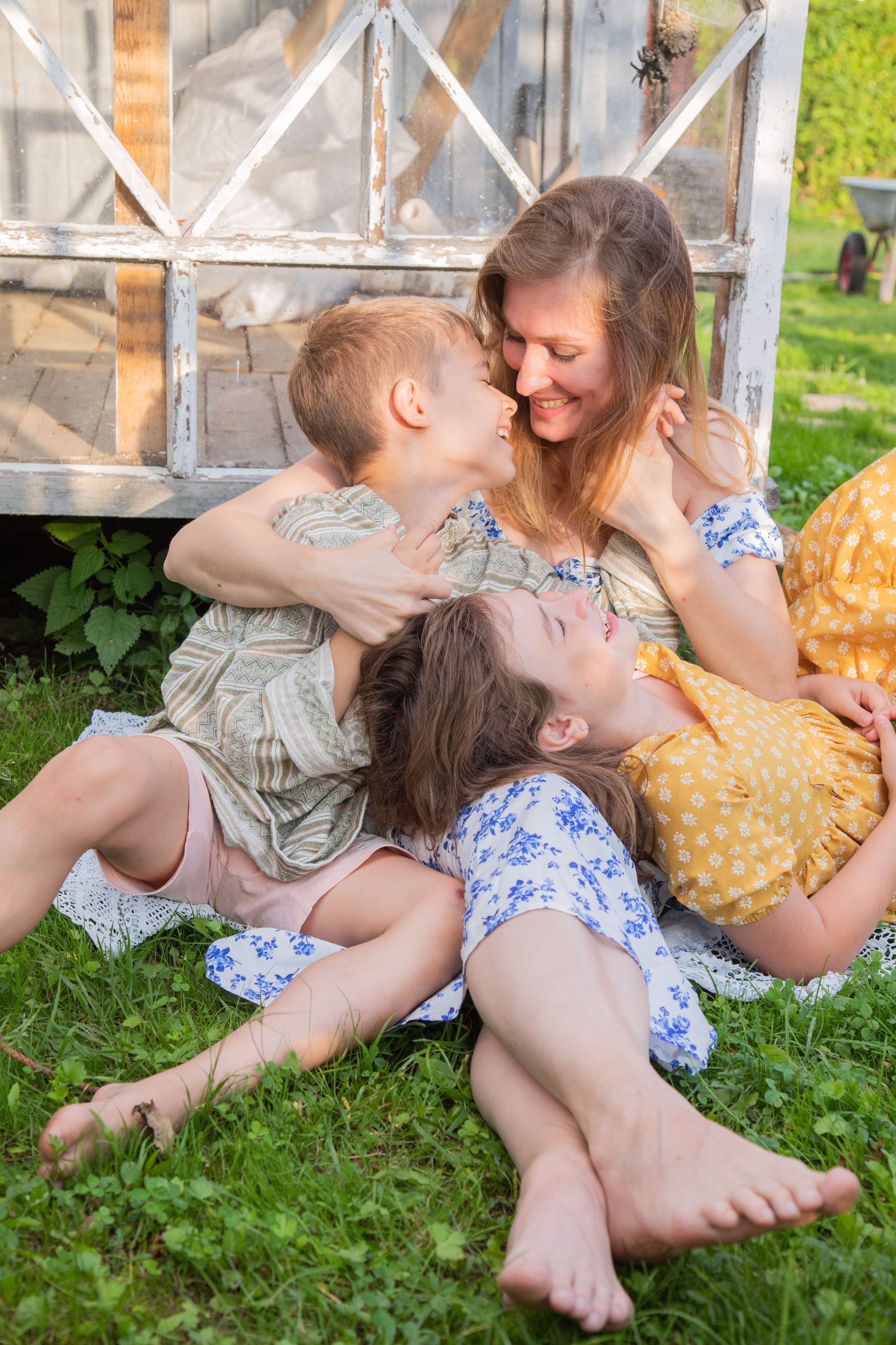 На природе. Загородная фотостудия Глэмпинг в МО