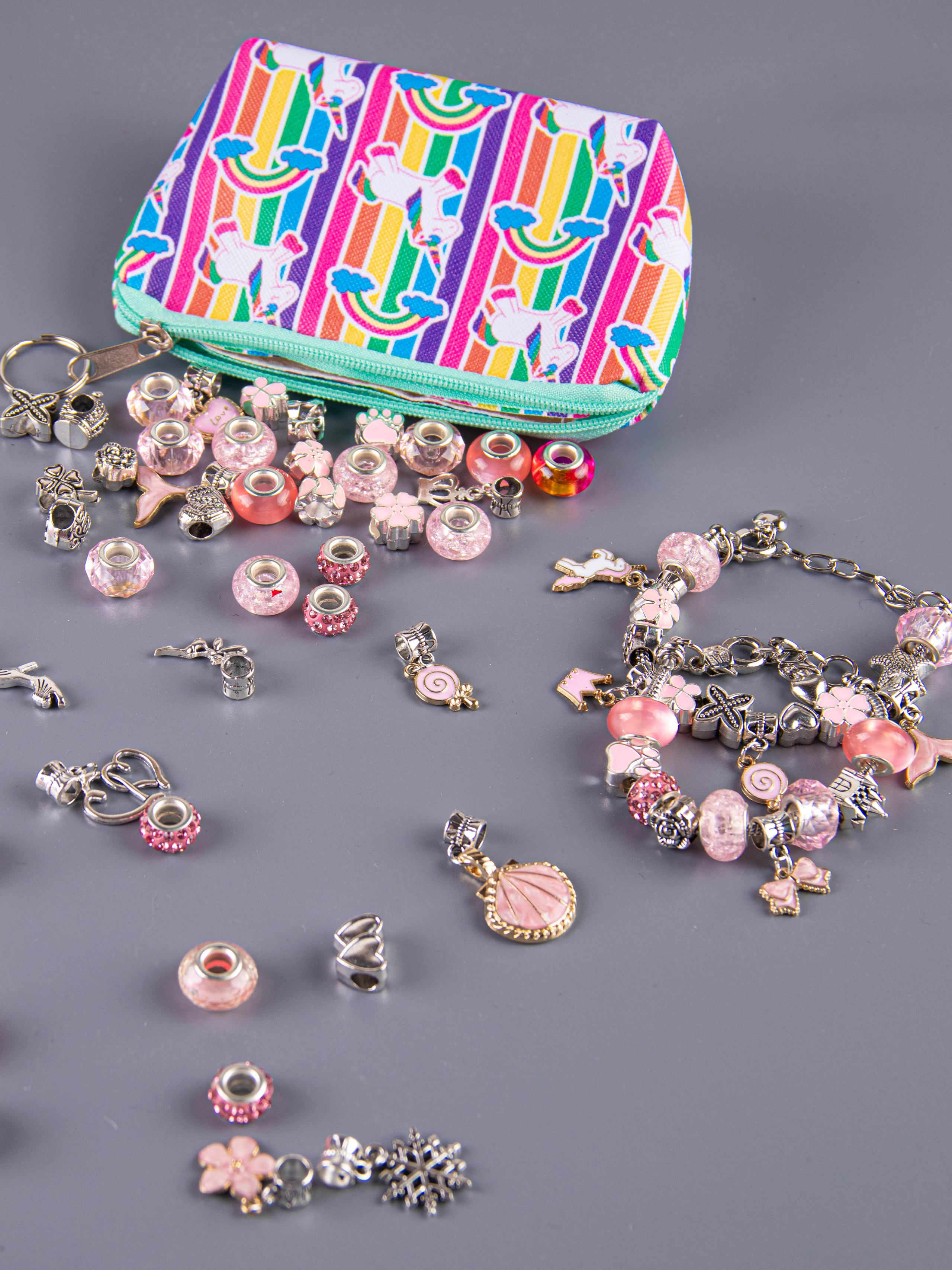 Наборы по созданию браслетов (розовый). «Матрица»