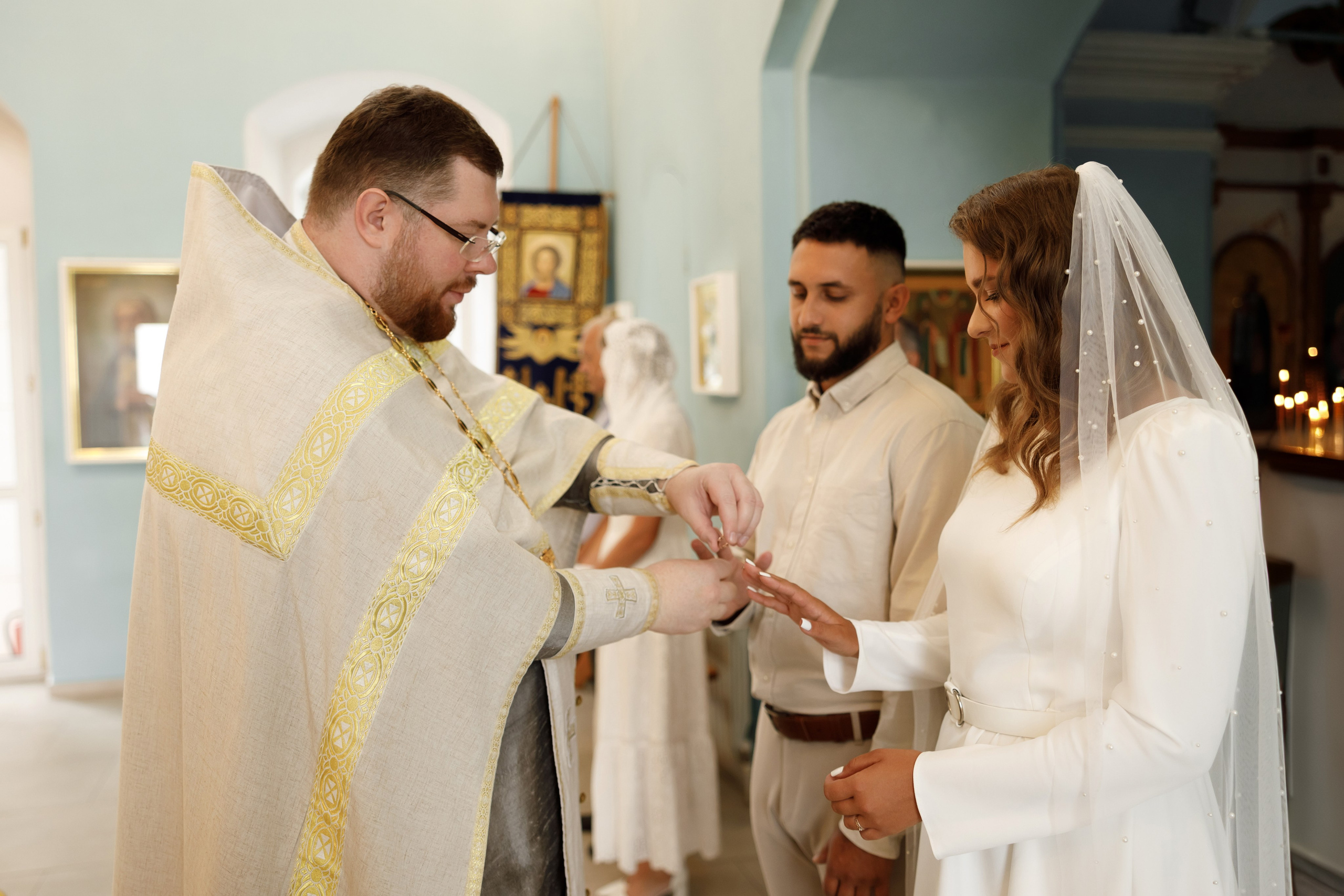 Таинство Венчания Тимура и Наталии. Свадебный фотограф в Туле и Москве
