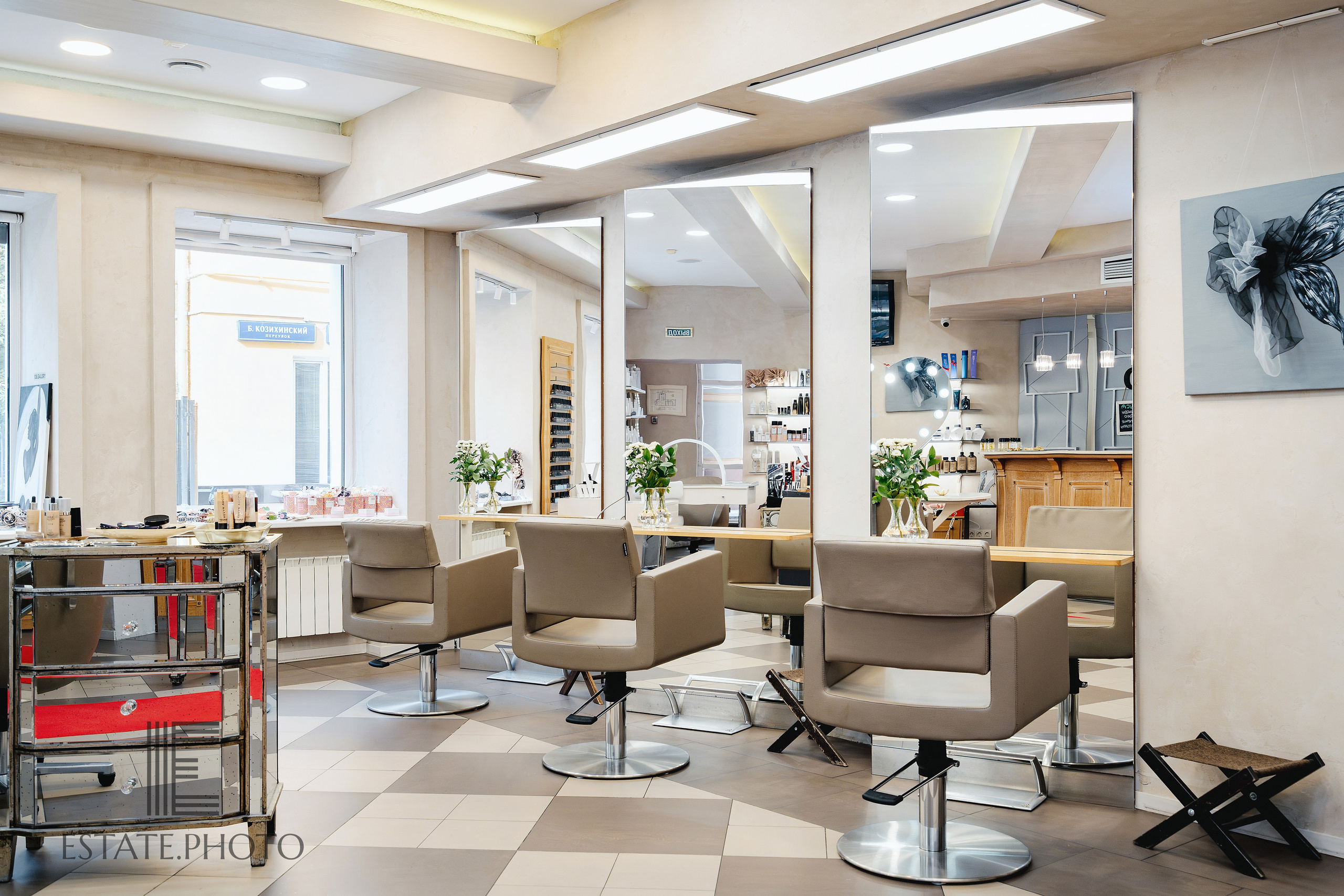 Салоны Красоты. Интерьерный фотограф Москва Татьяна Казакова