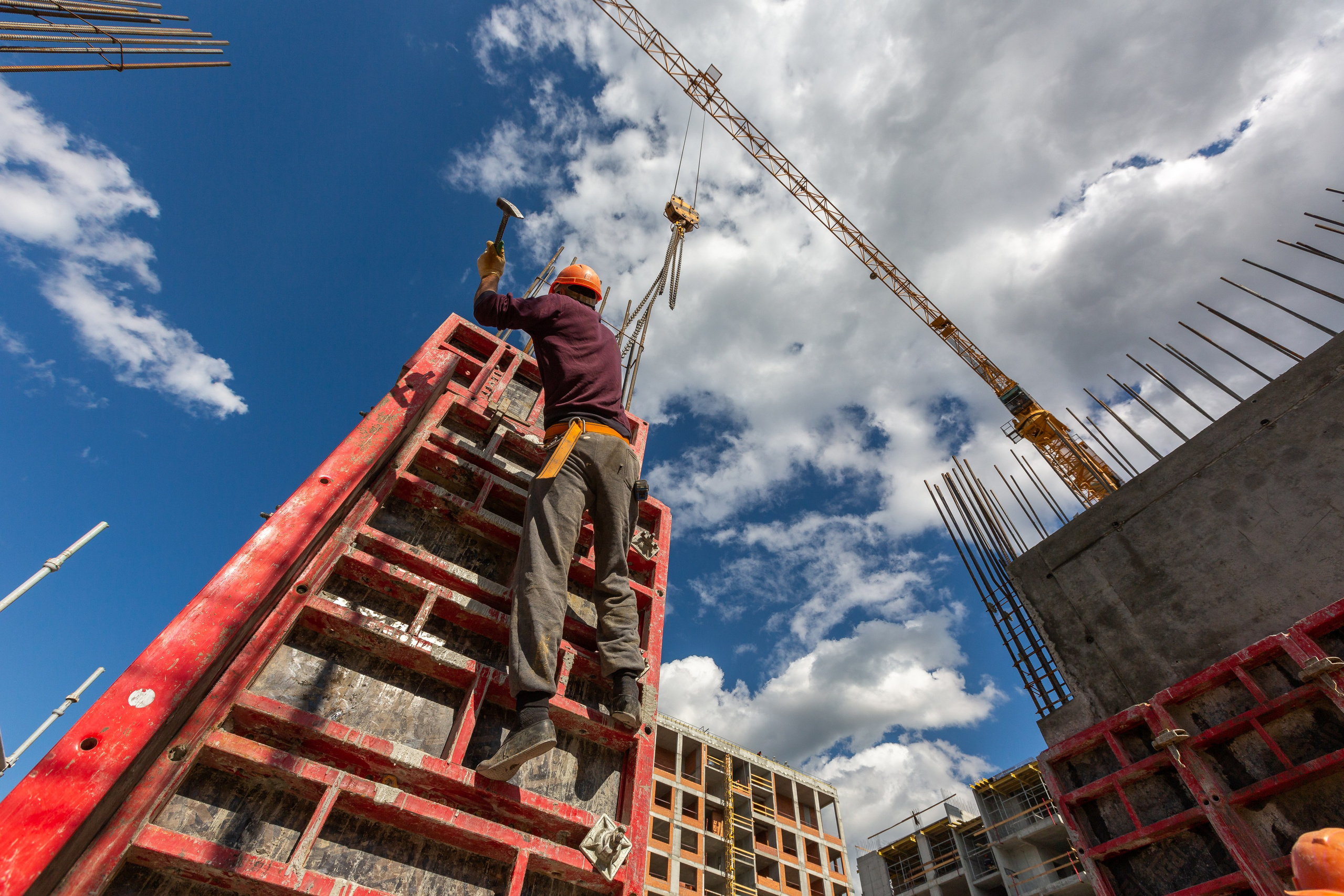 Строительство. Фотограф Алексей Зарецкий