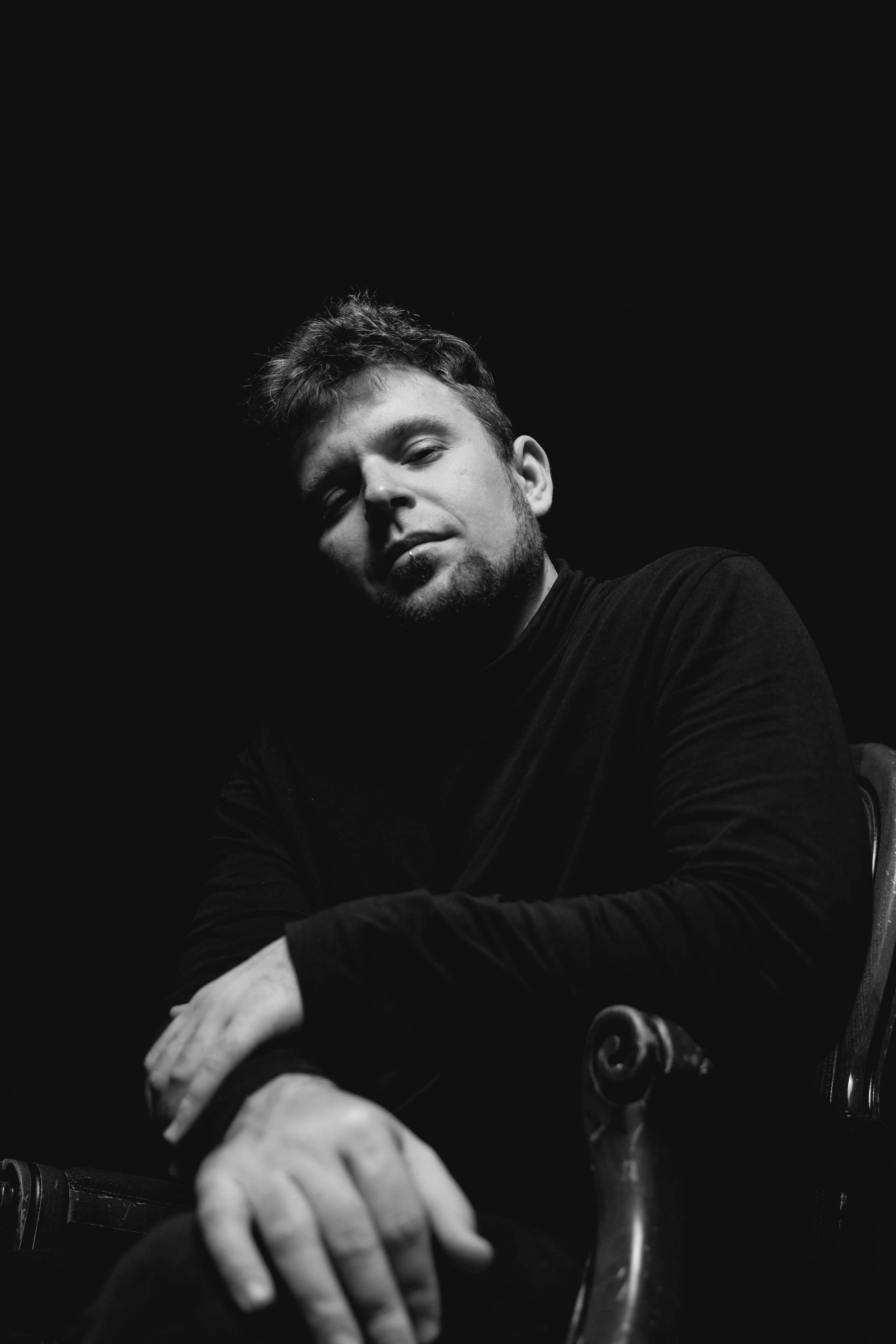 Стас. Фотосессия в Спб в студии, фотограф Панютина Марина