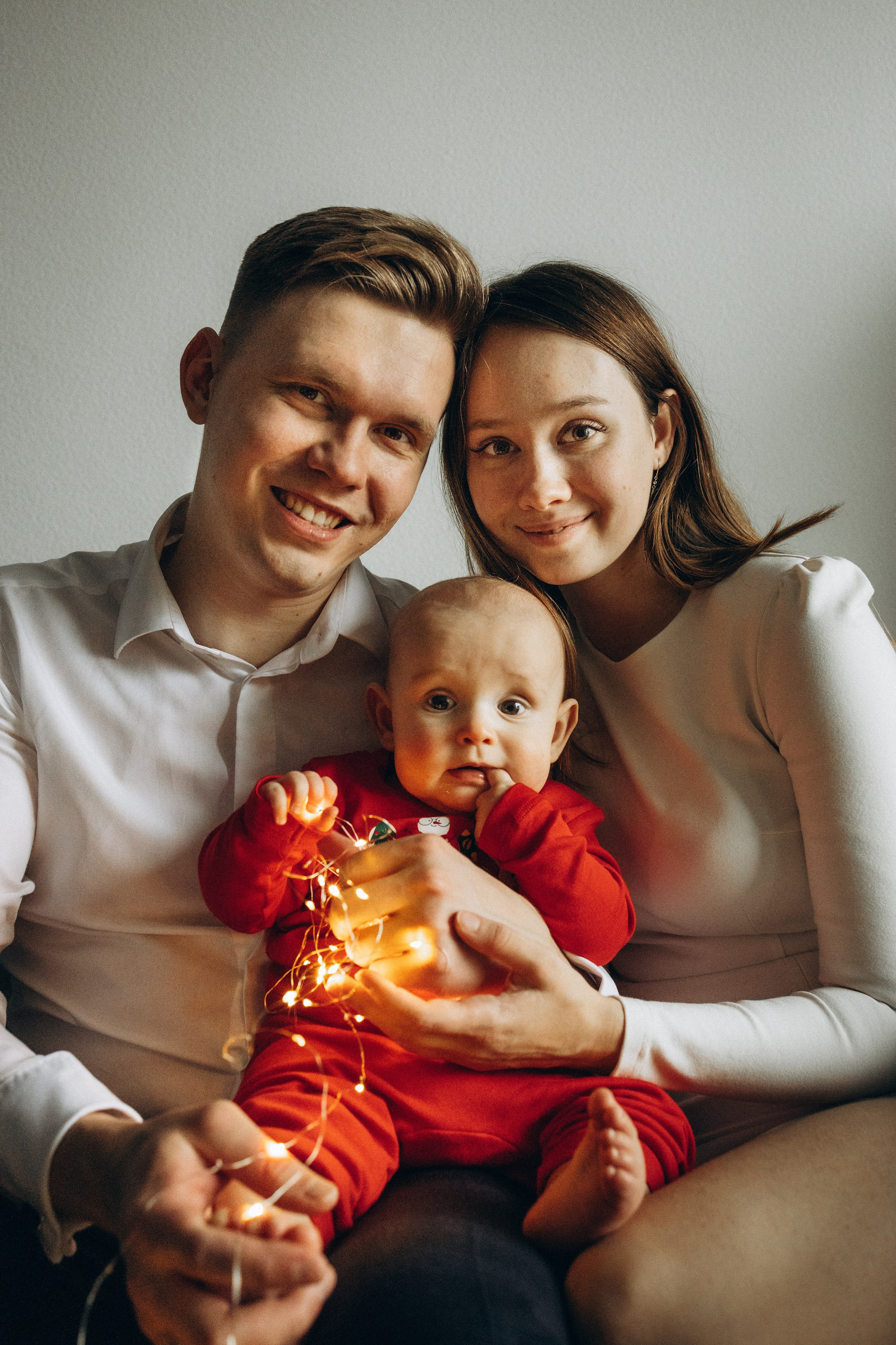 Первый Новый год Андрюши. Фотограф lifestylе в Москве Пшеничная Анастасия