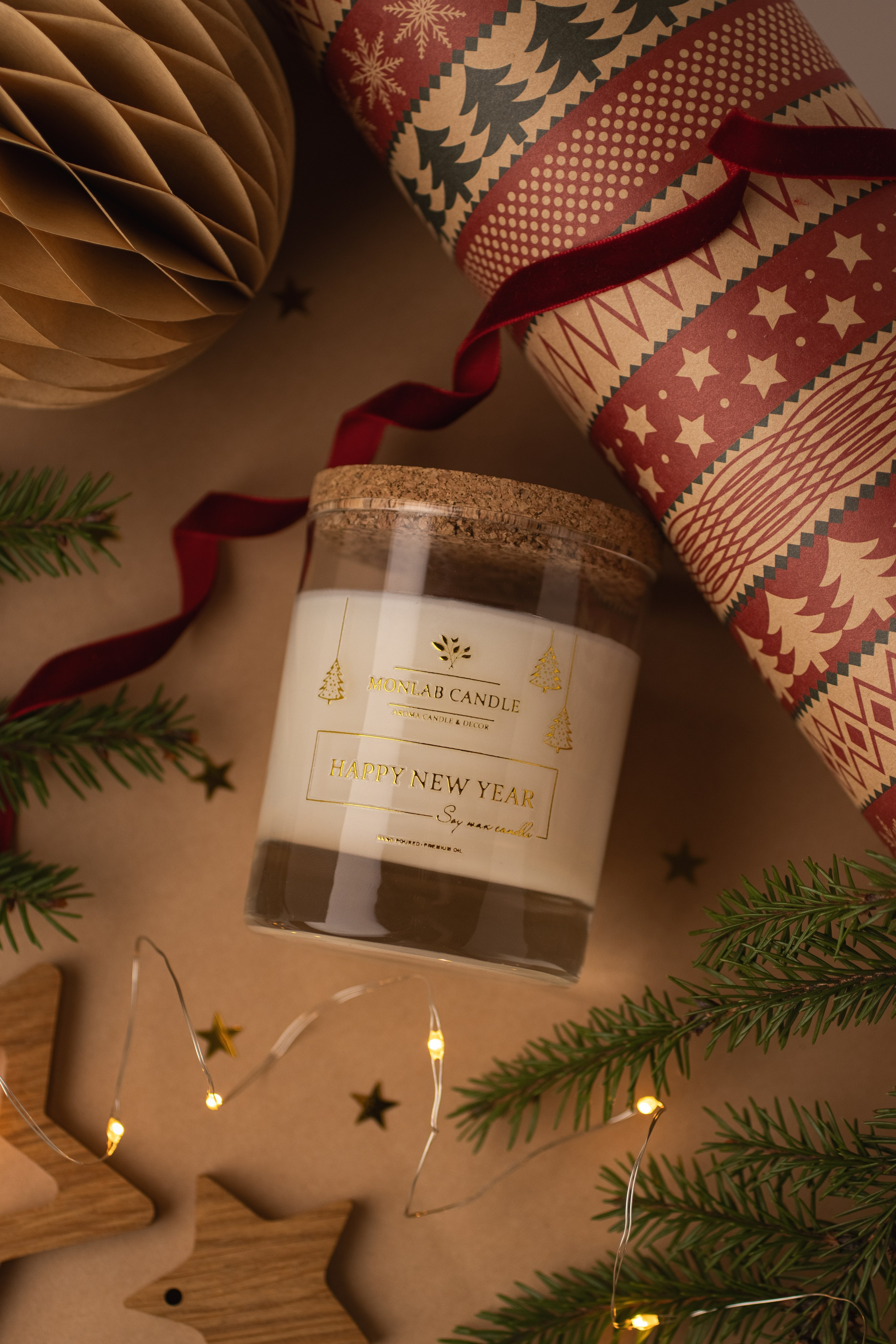 Новогодняя съемка свечей. Предметный фотограф в Балашихе Анастасия Михайлова