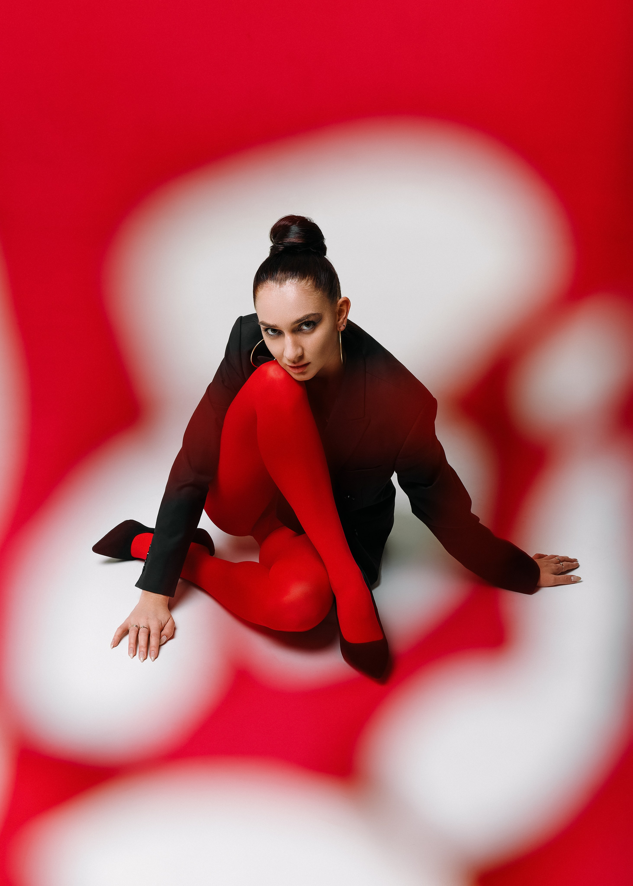 Ксения — фэшн фотосессия в студии. Свадебный и портретный фотограф в Санкт-Петербурге Анна Демьянова