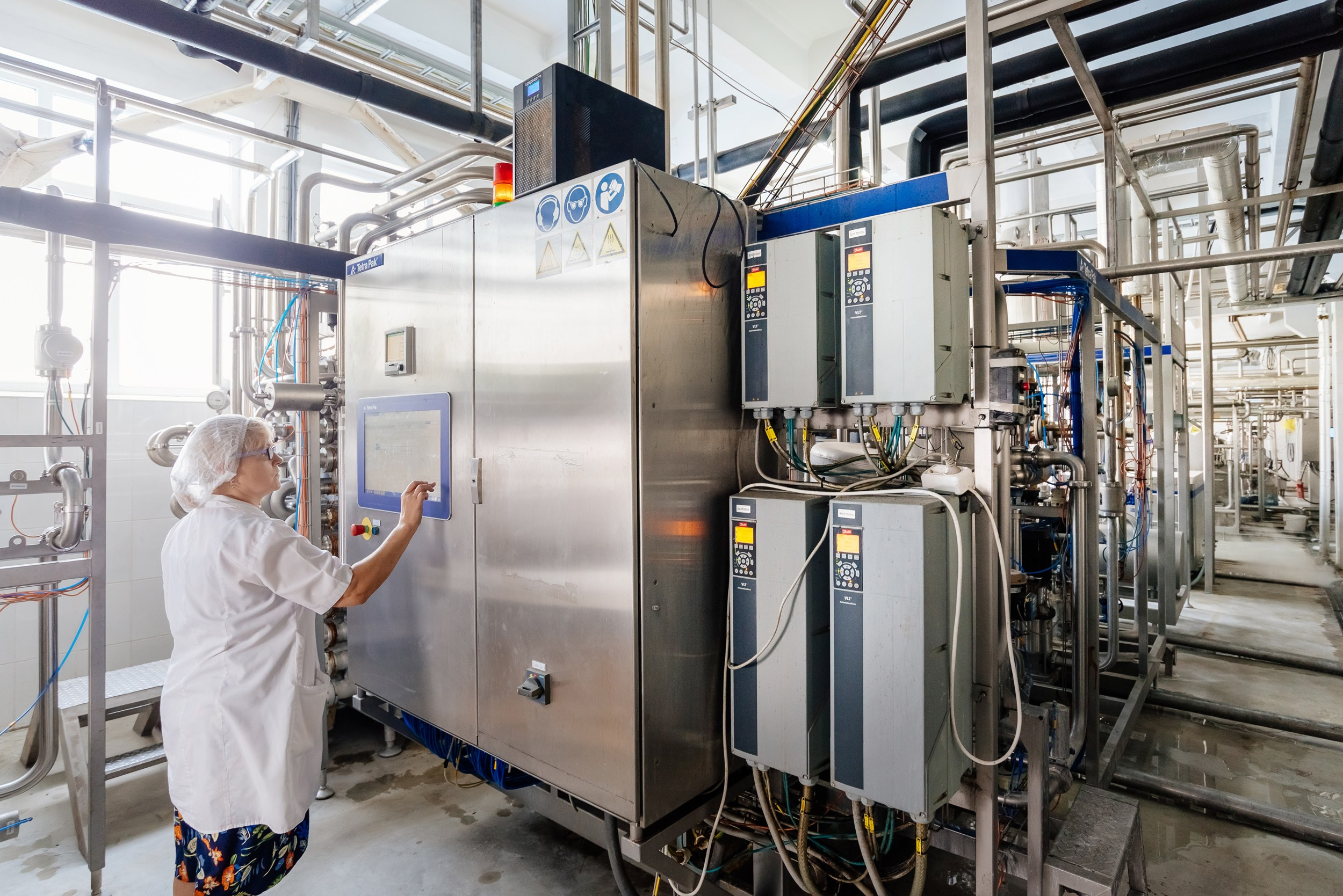 Молокозавод. Город Кропоткин, Краснодарский край. Промышленный фотограф в Ростовской области Владимир Яковенко