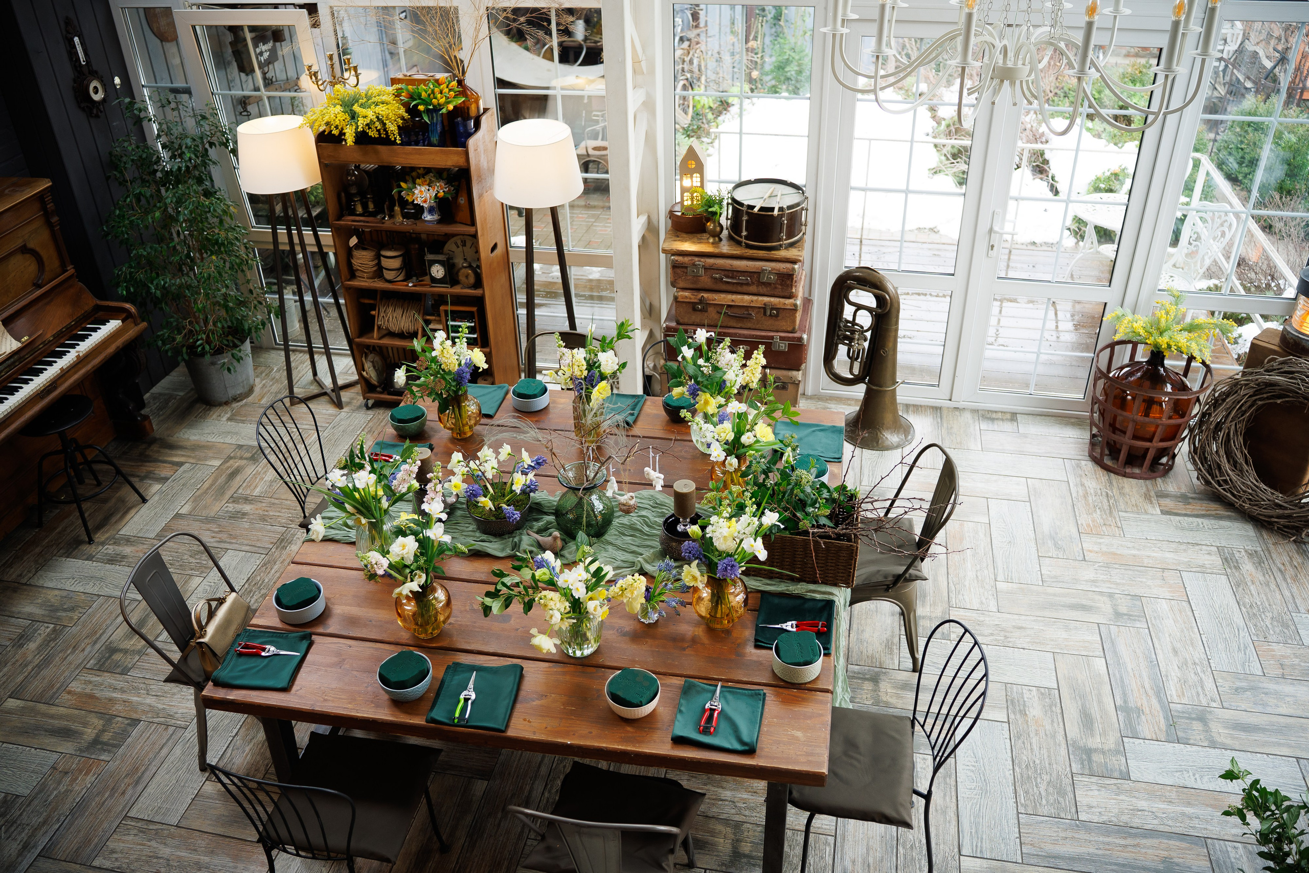 Мастер класс по цветочным композициям. Репортажный фотограф Ростов-на-дону