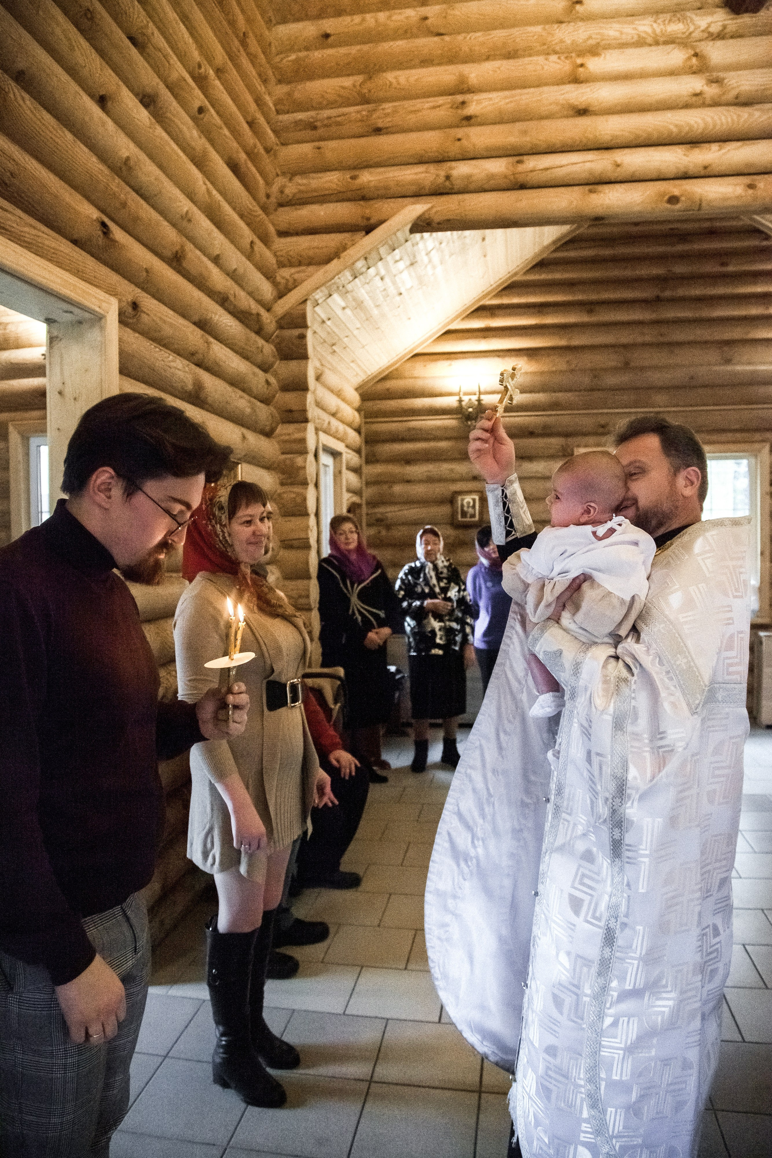 Таинство Крещения Ксении. Портретный, семейный, свадебный фотограф в Брянске Маргарита Василькова